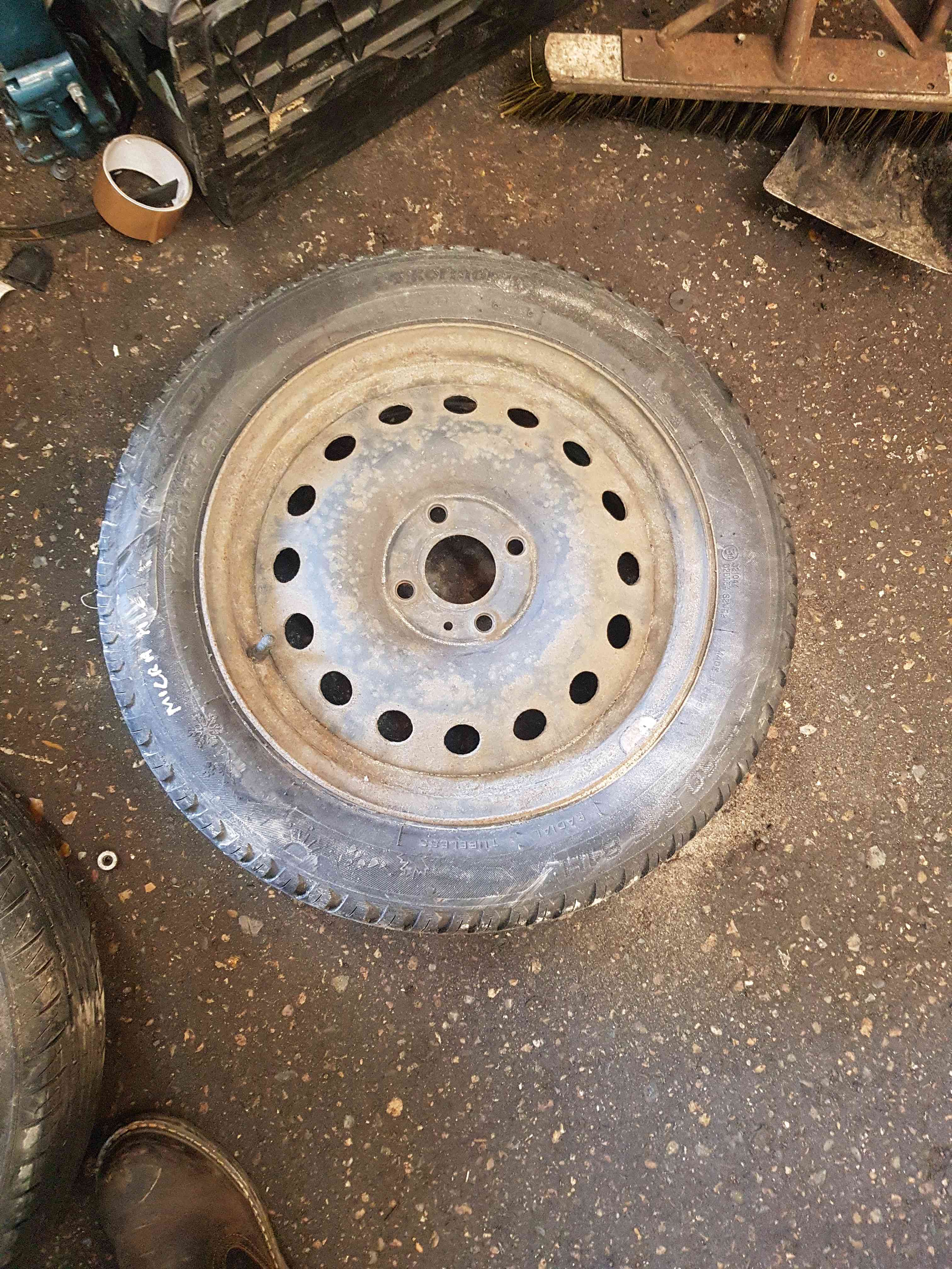 Thumb 4 Nissan Micra K12 2002-2010 Steel Wheel + Tyre 175 60 15 6Mm 4/5