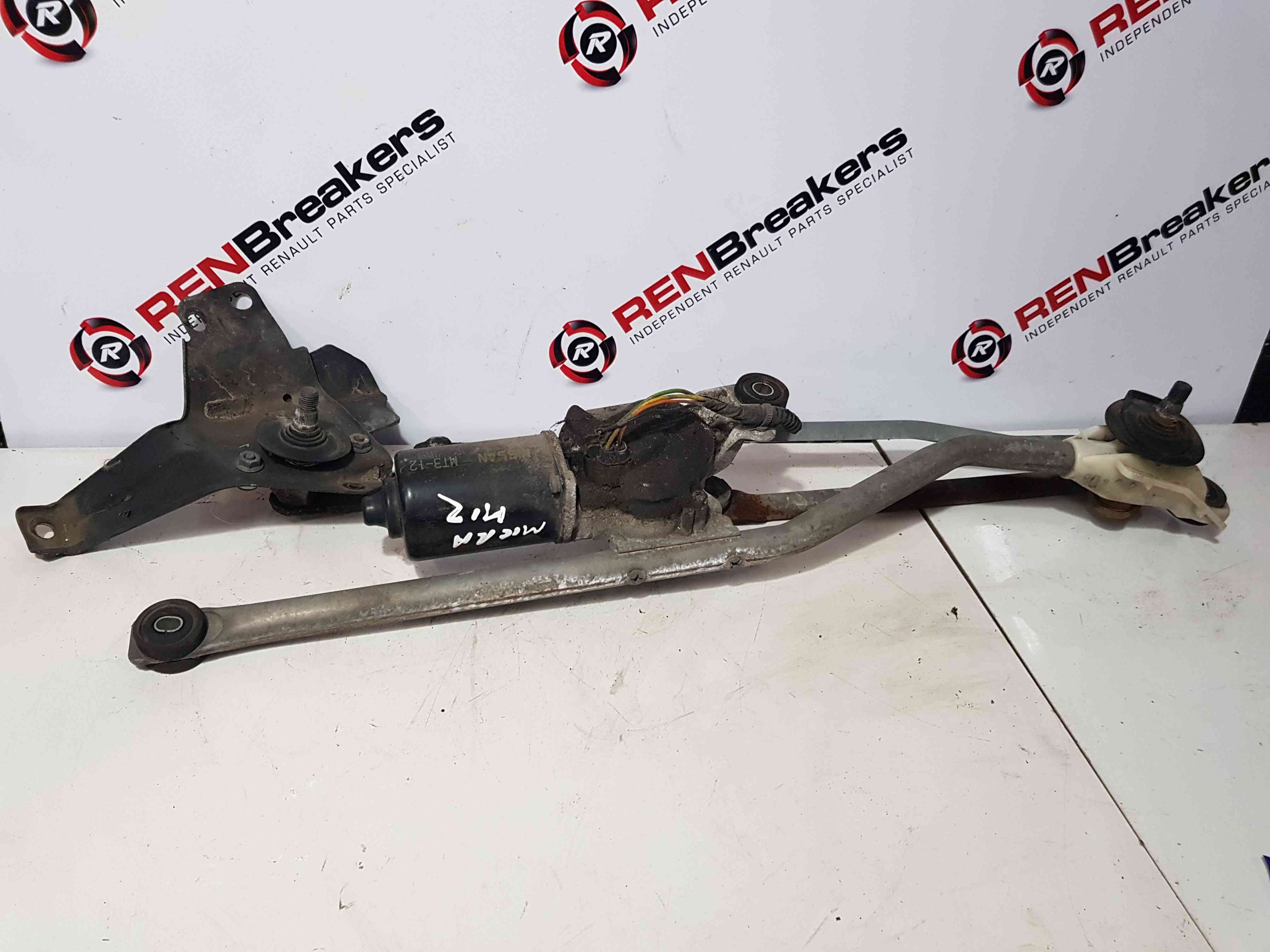 Thumb 3 Nissan Micra K12 2002-2010 Windscreen Wiper Motor + Linkage 28810Ax00