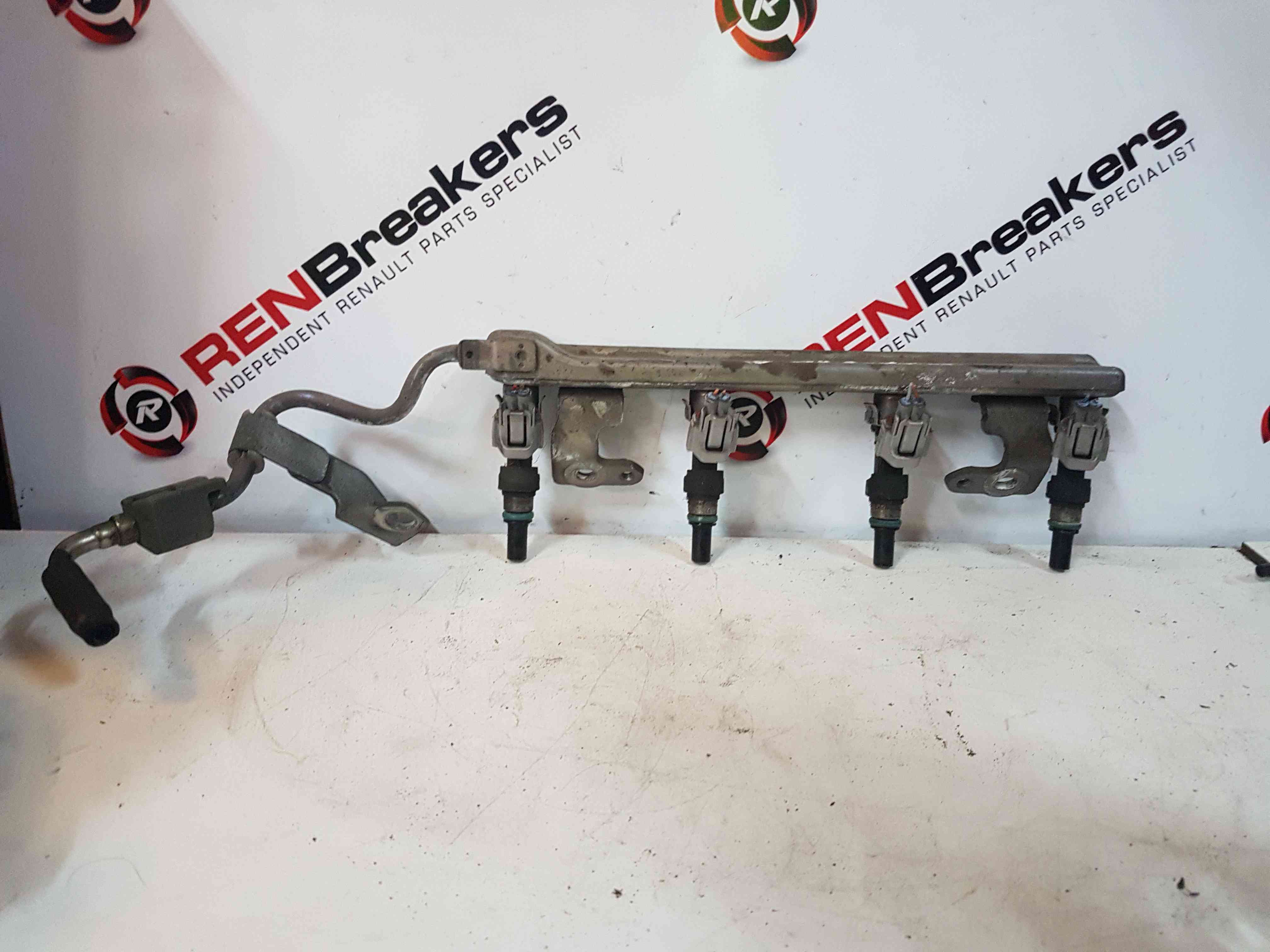 Thumb 5 Nissan Note E11 2005-2012 1.6 Petrol Fuel Injectors + Rail Hr16de