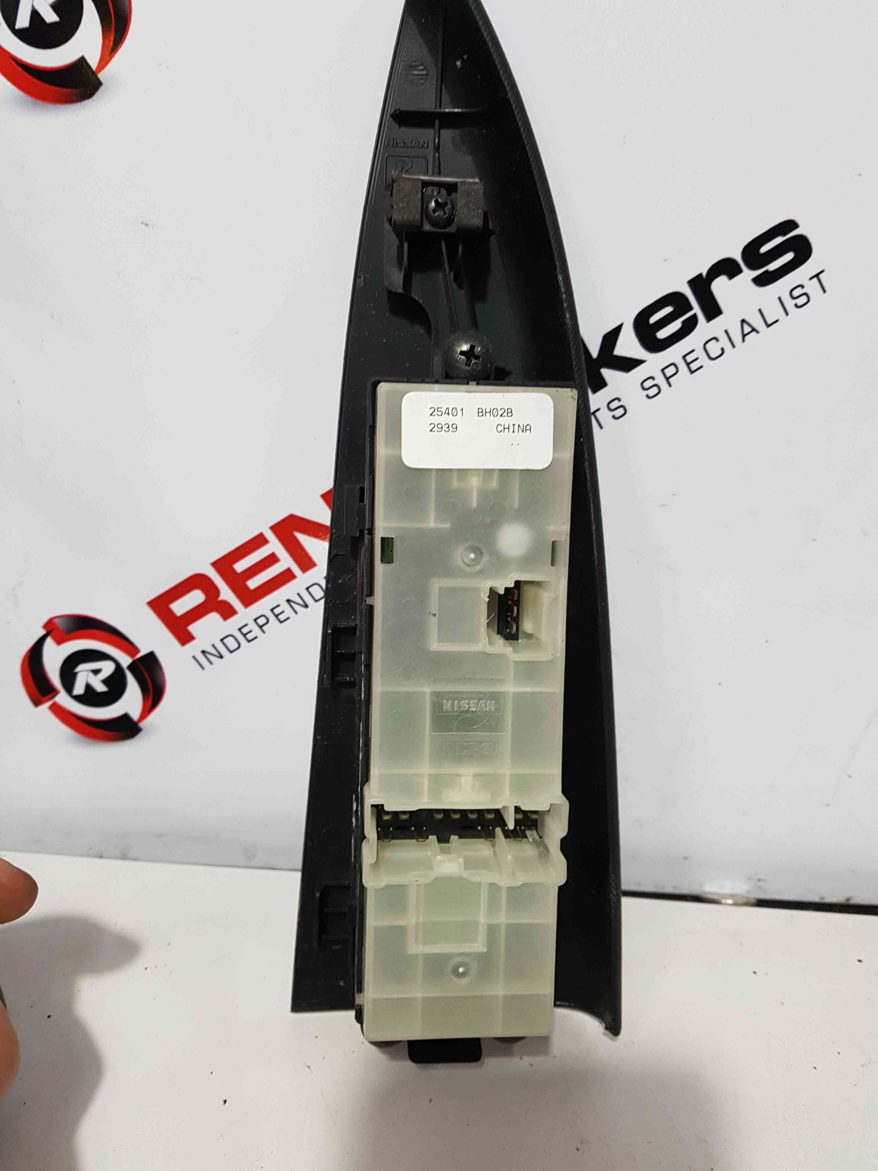 Thumb 6 Nissan Note E11 2005-2012 Drive OSF Window Switch + Panel 