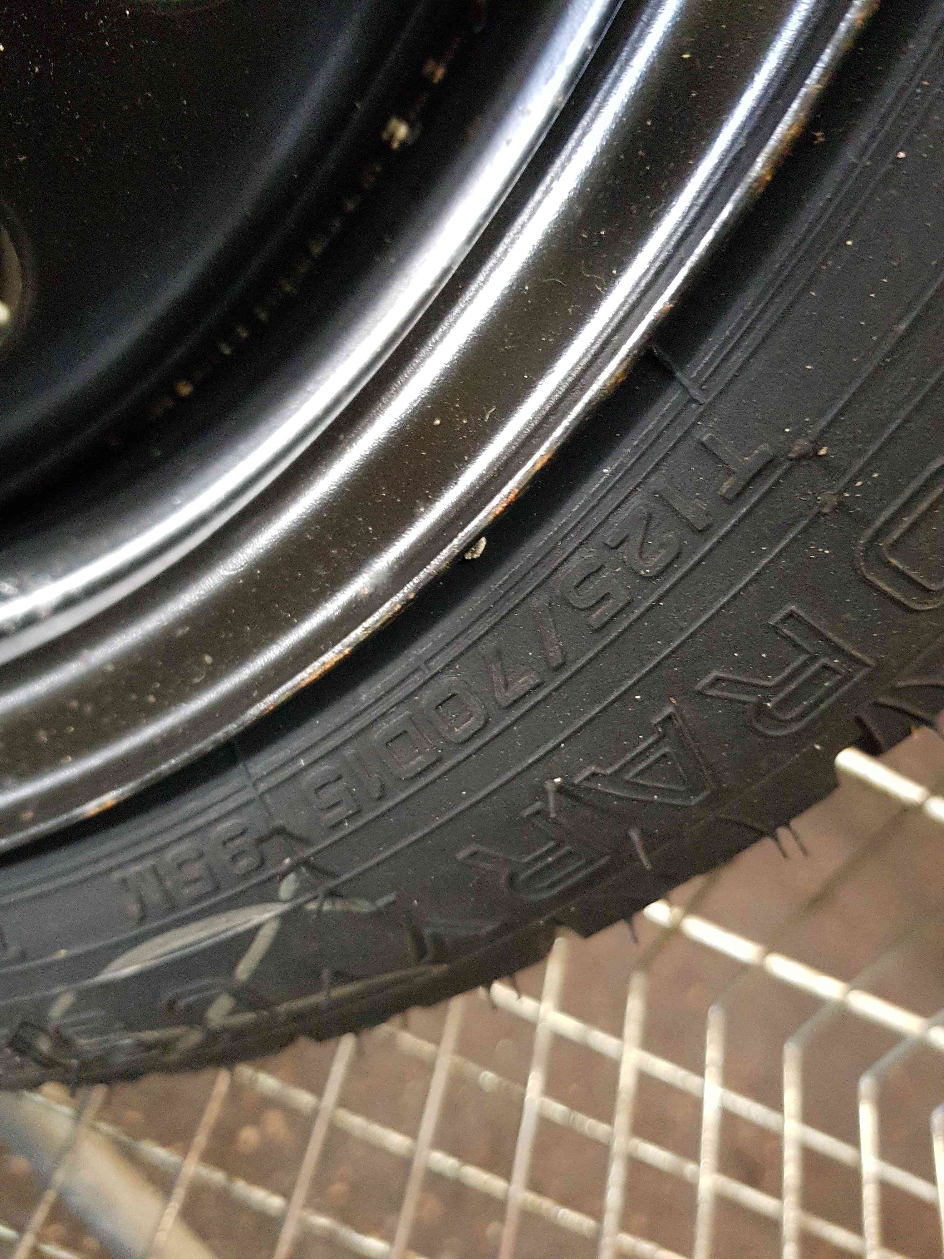 Thumb 4 Nissan Note E11 2005-2012 Space Saver Spare Wheel 125 70 1.5 5/5