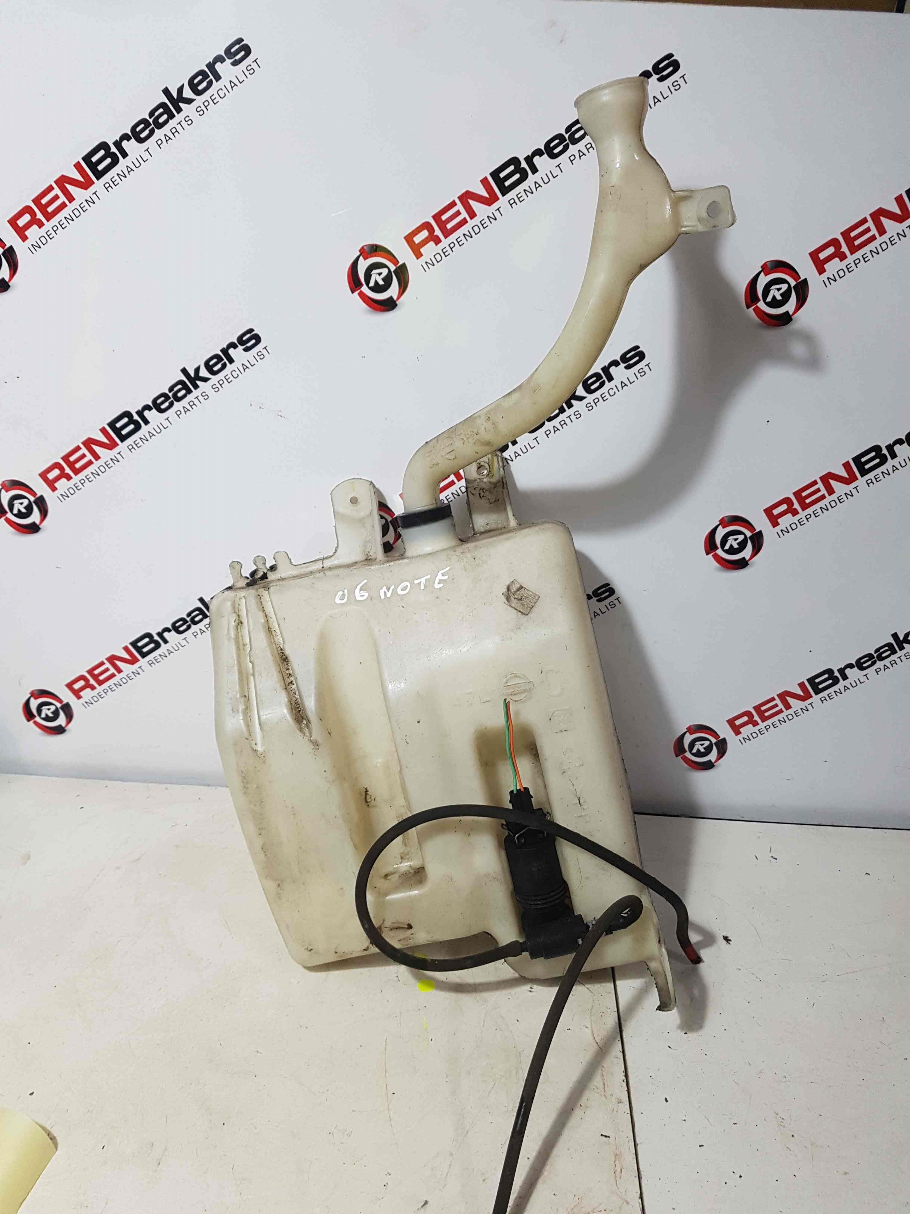 Thumb 2 Nissan Note E11 2005-2012 Washer Bottle + Pump