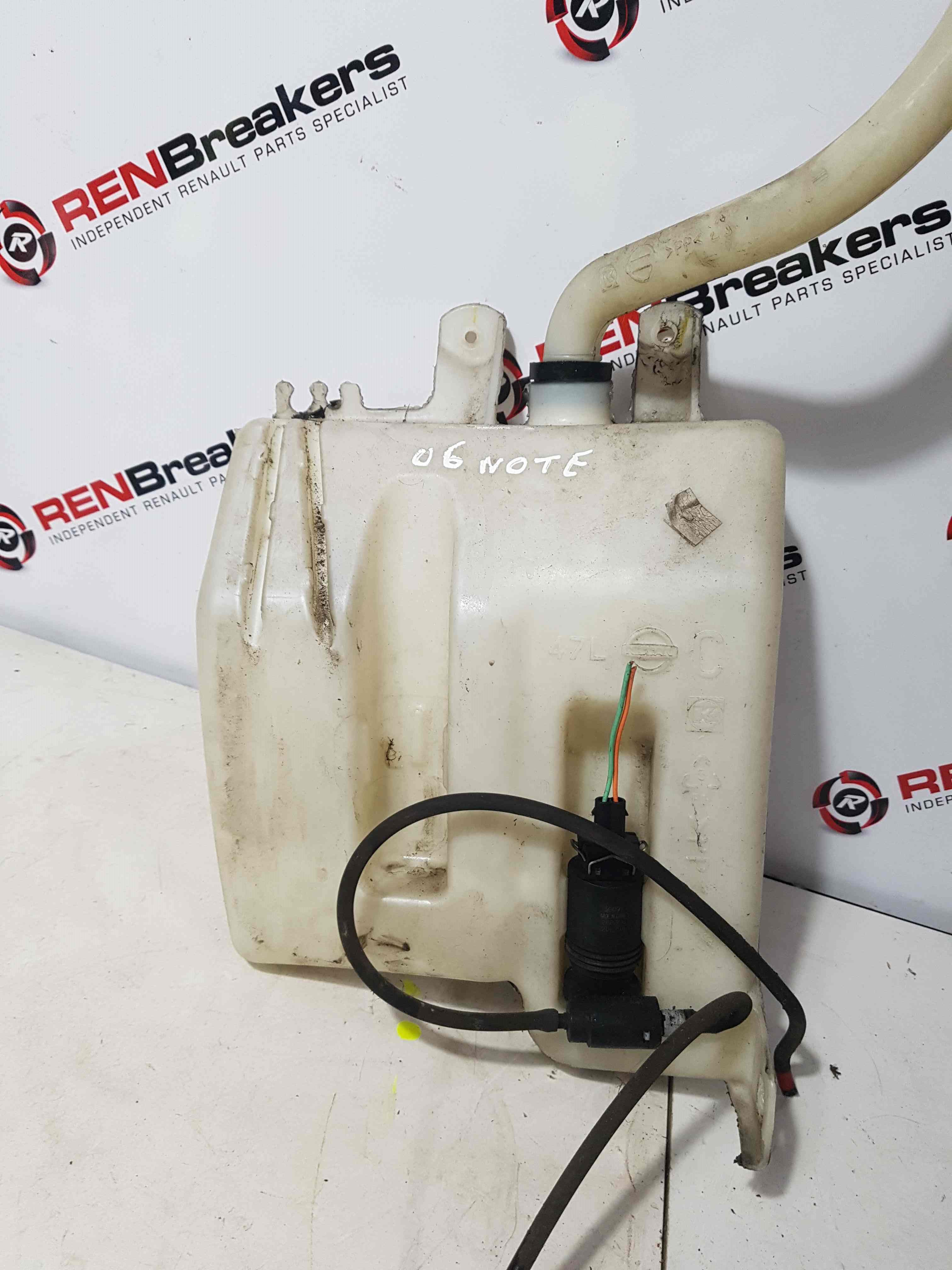 Thumb 3 Nissan Note E11 2005-2012 Washer Bottle + Pump