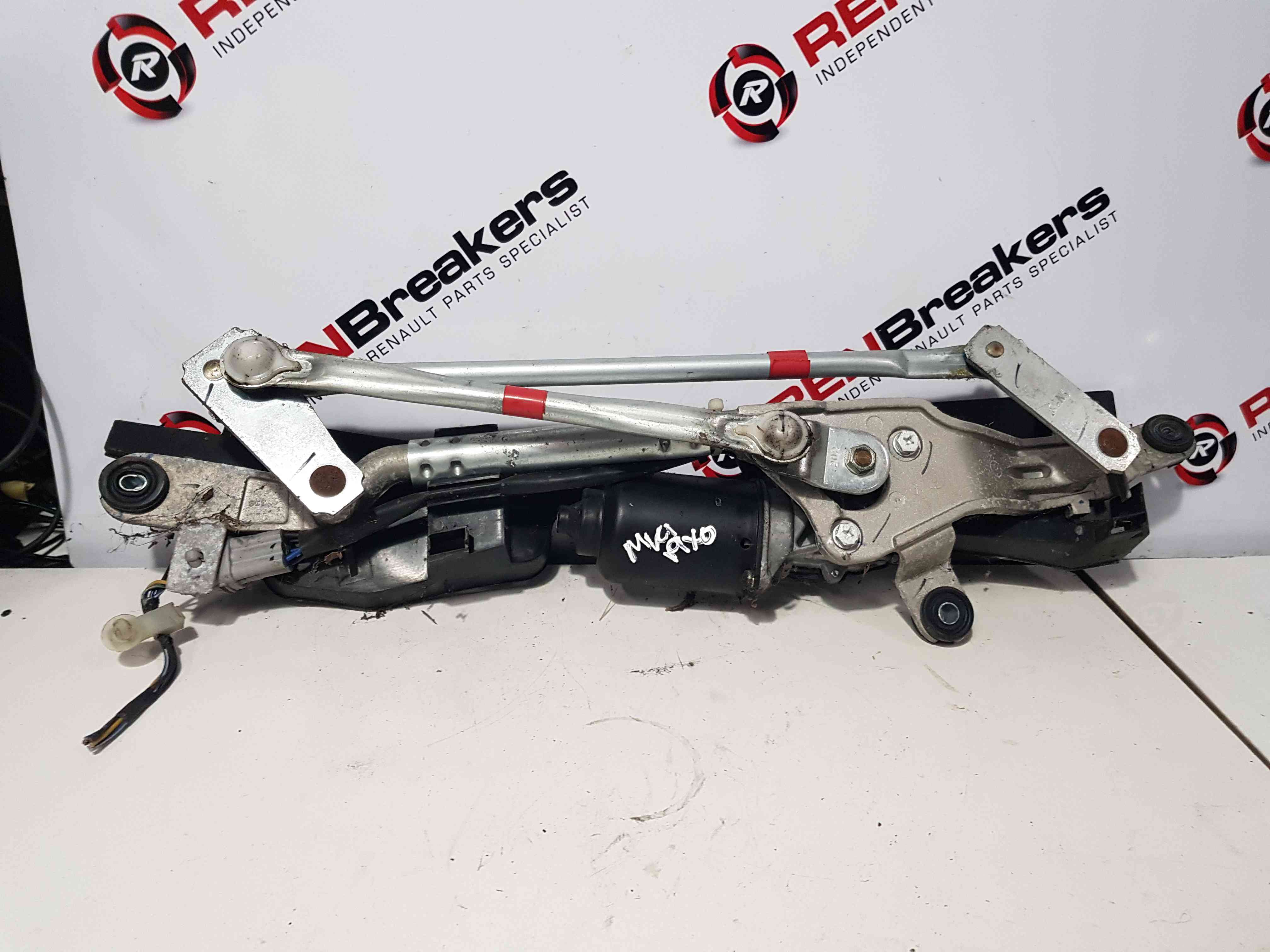 Thumb 3 Nissan Pixo 2010-2017 Front Window Wiper Motor + Linkage 38100M68K10