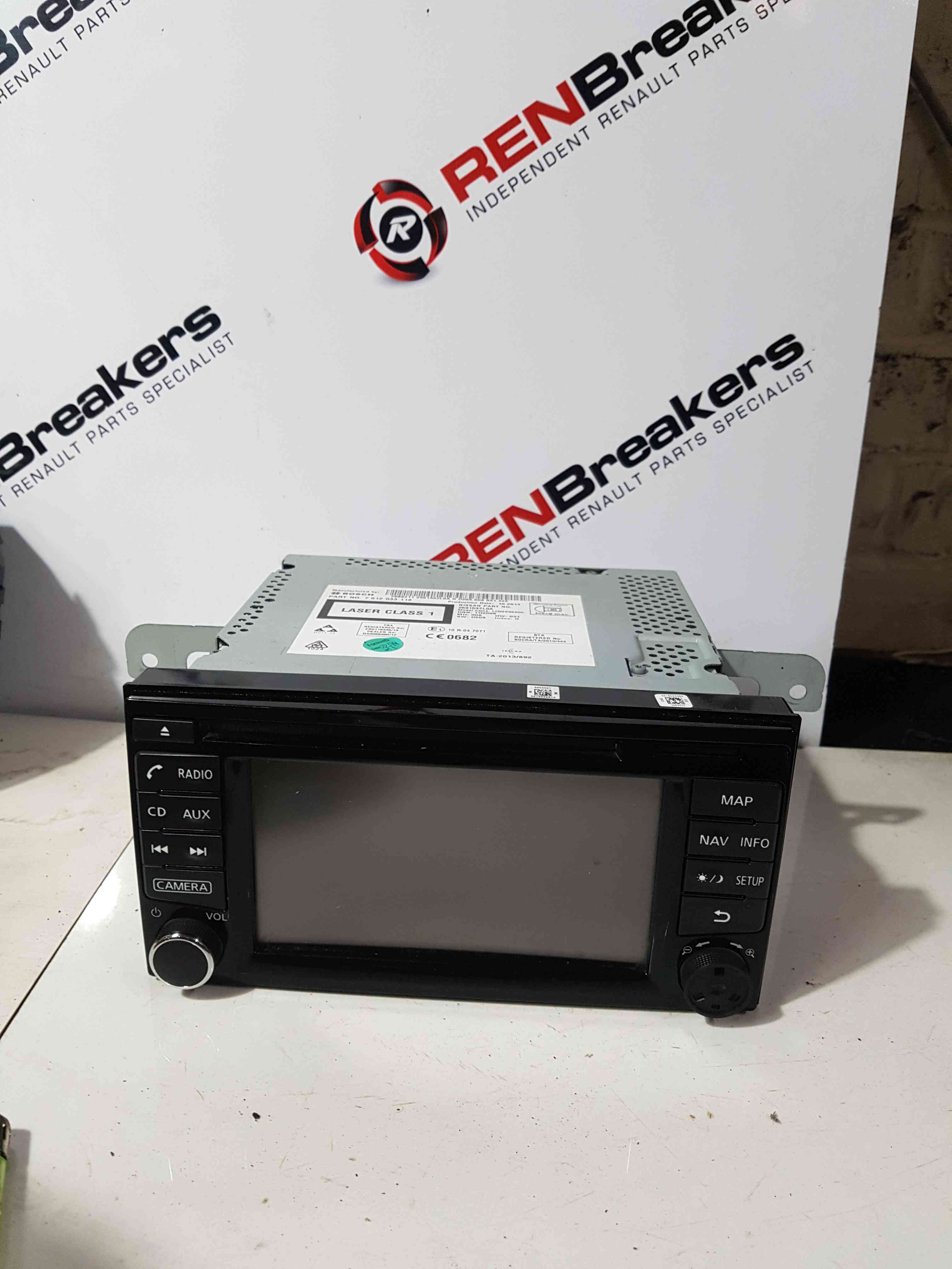 Thumb 2 Nissan Pulsar MK6 C13 2014-2018 Radio Sat Nav Camera Aux Player 259153ZL0A