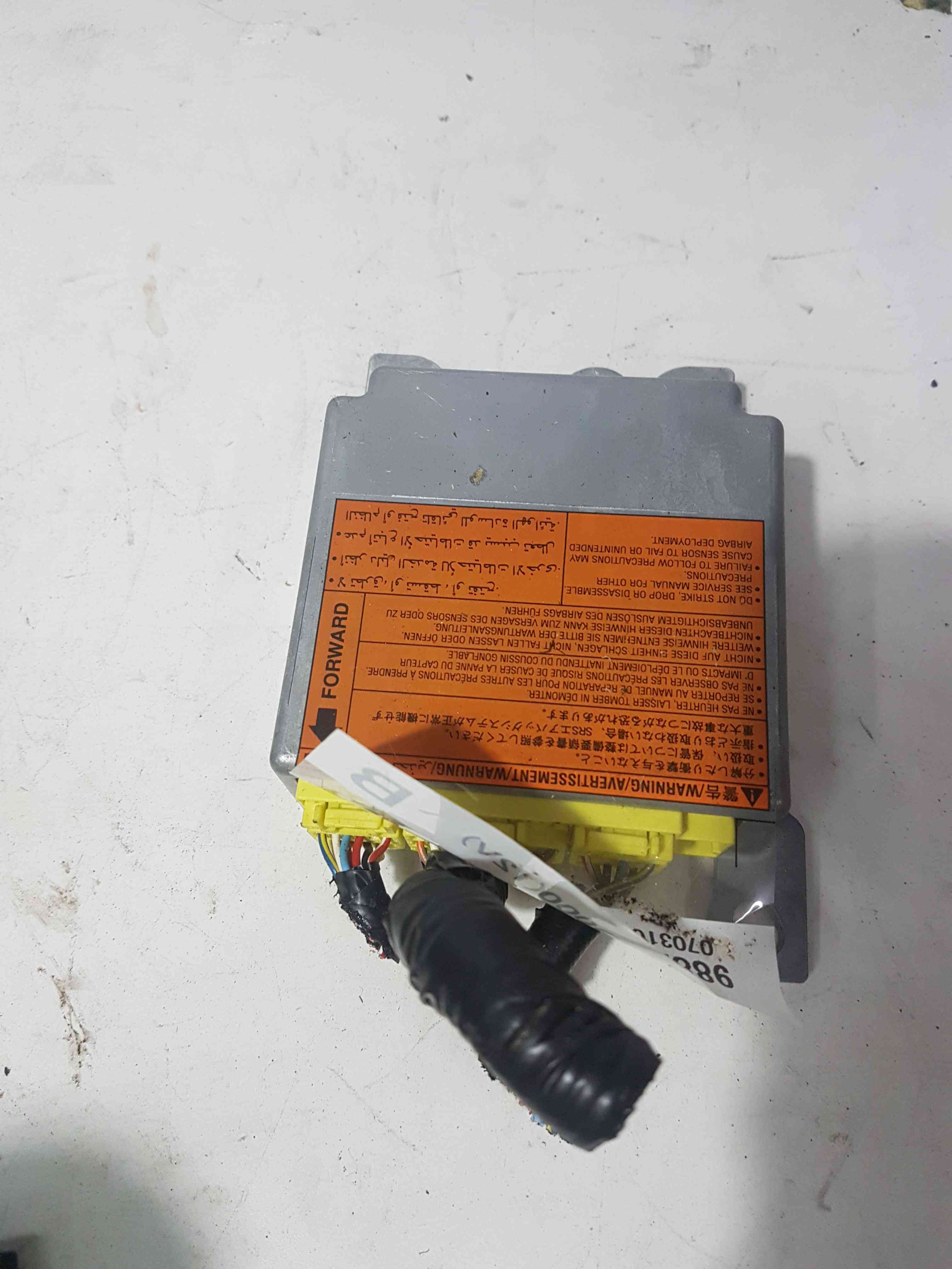 Thumb 2 Nissan Qashqai 2006-2013 Airbag Module Computer 98820JD000