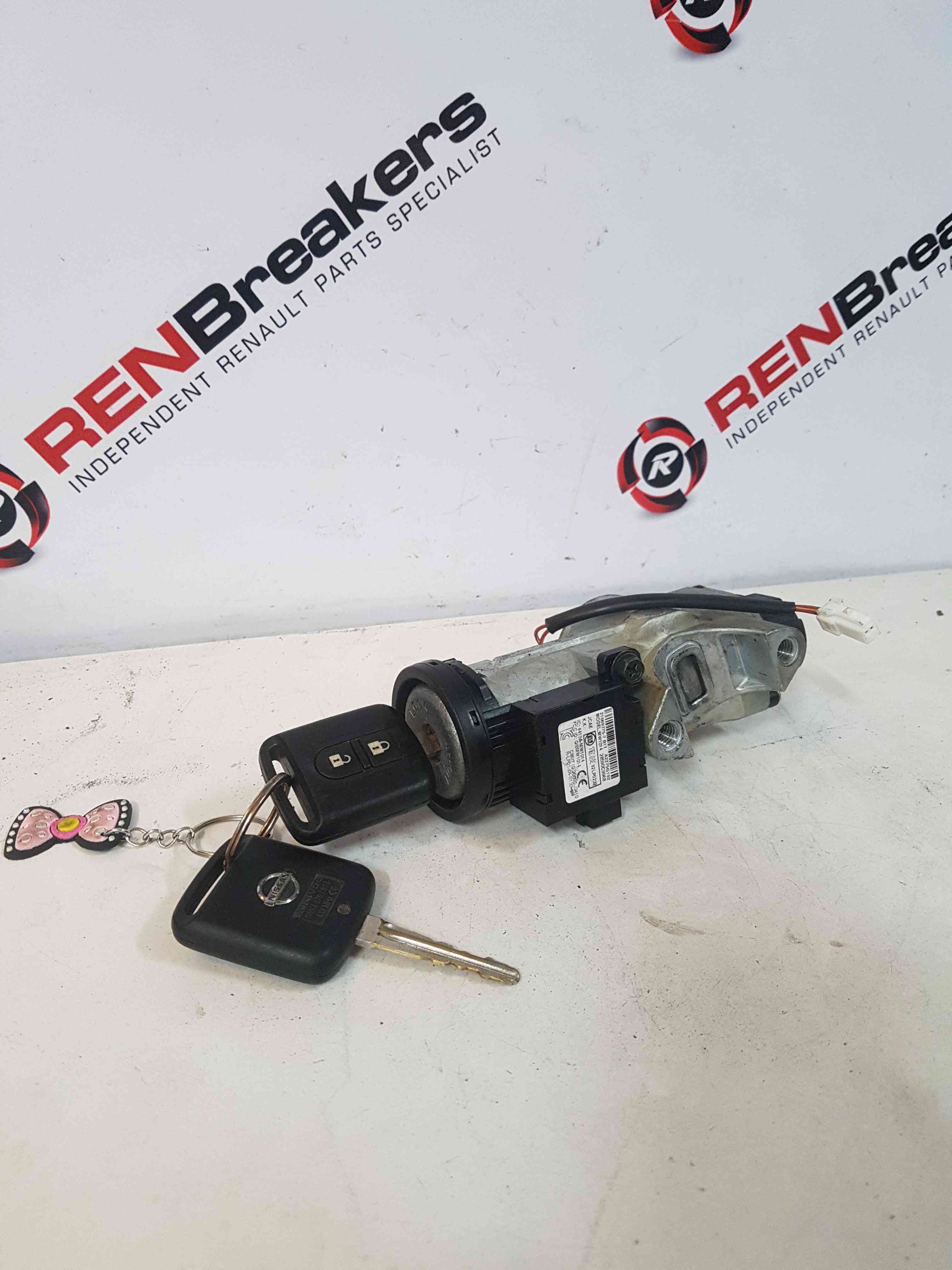 Thumb 4 Nissan Qashqai 2006-2013 Ignition Barrel + 2X KEY 28590C9968