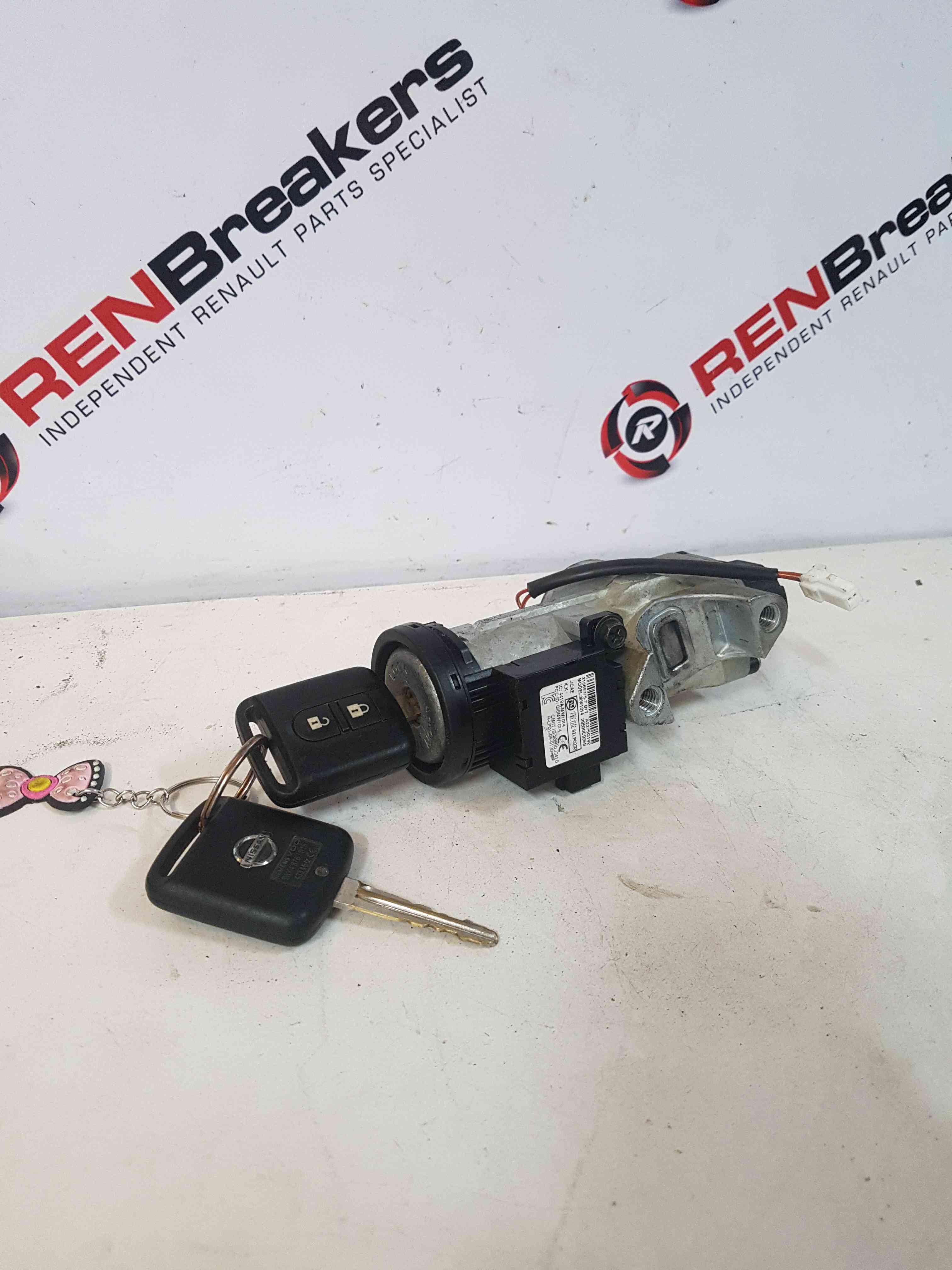 Thumb 5 Nissan Qashqai 2006-2013 Ignition Barrel + 2X KEY 28590C9968