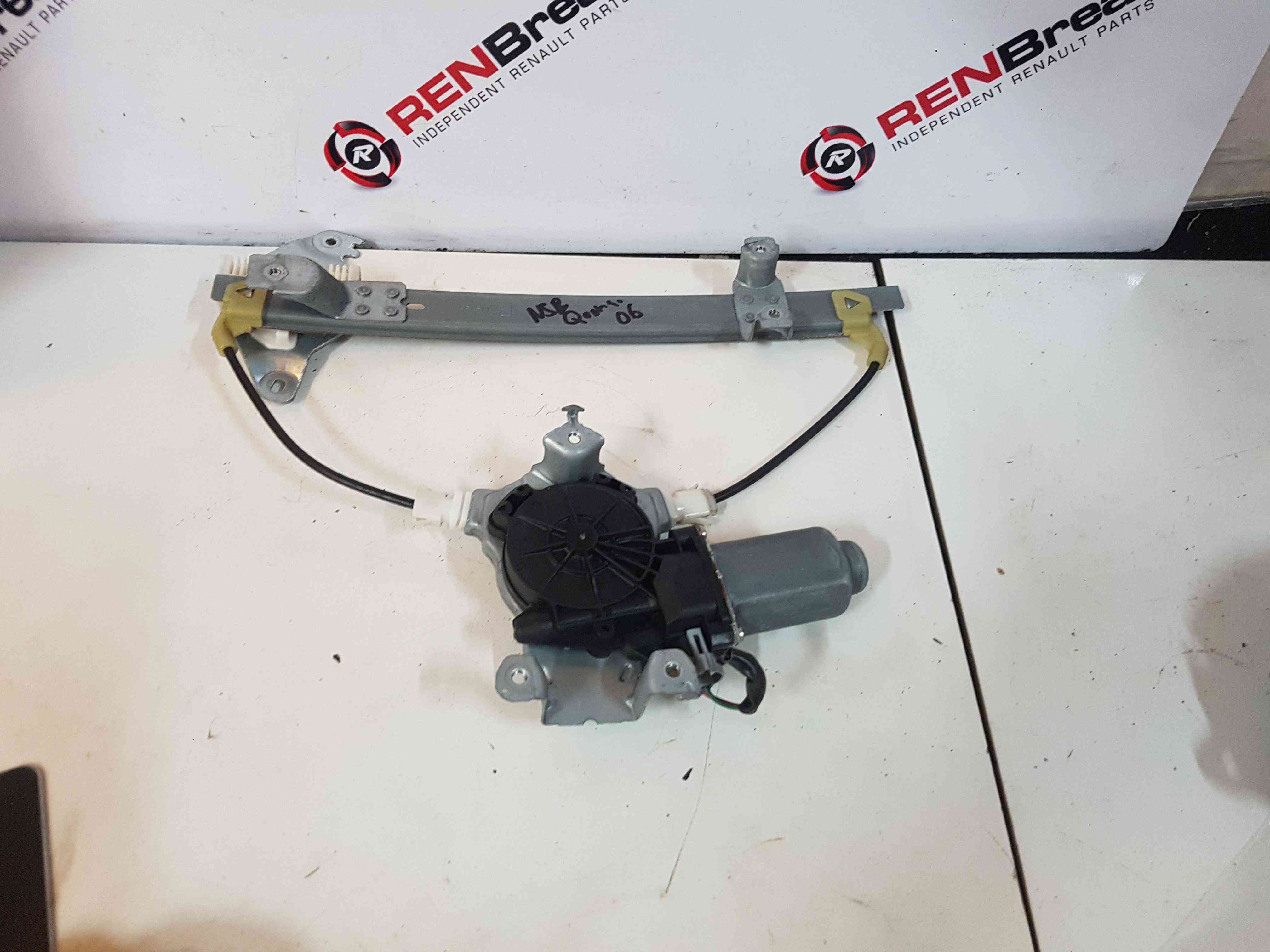 Thumb 2 Nissan Qashqai 2006-2013 NSR  Passenger Rear Window Regulator + Motor 