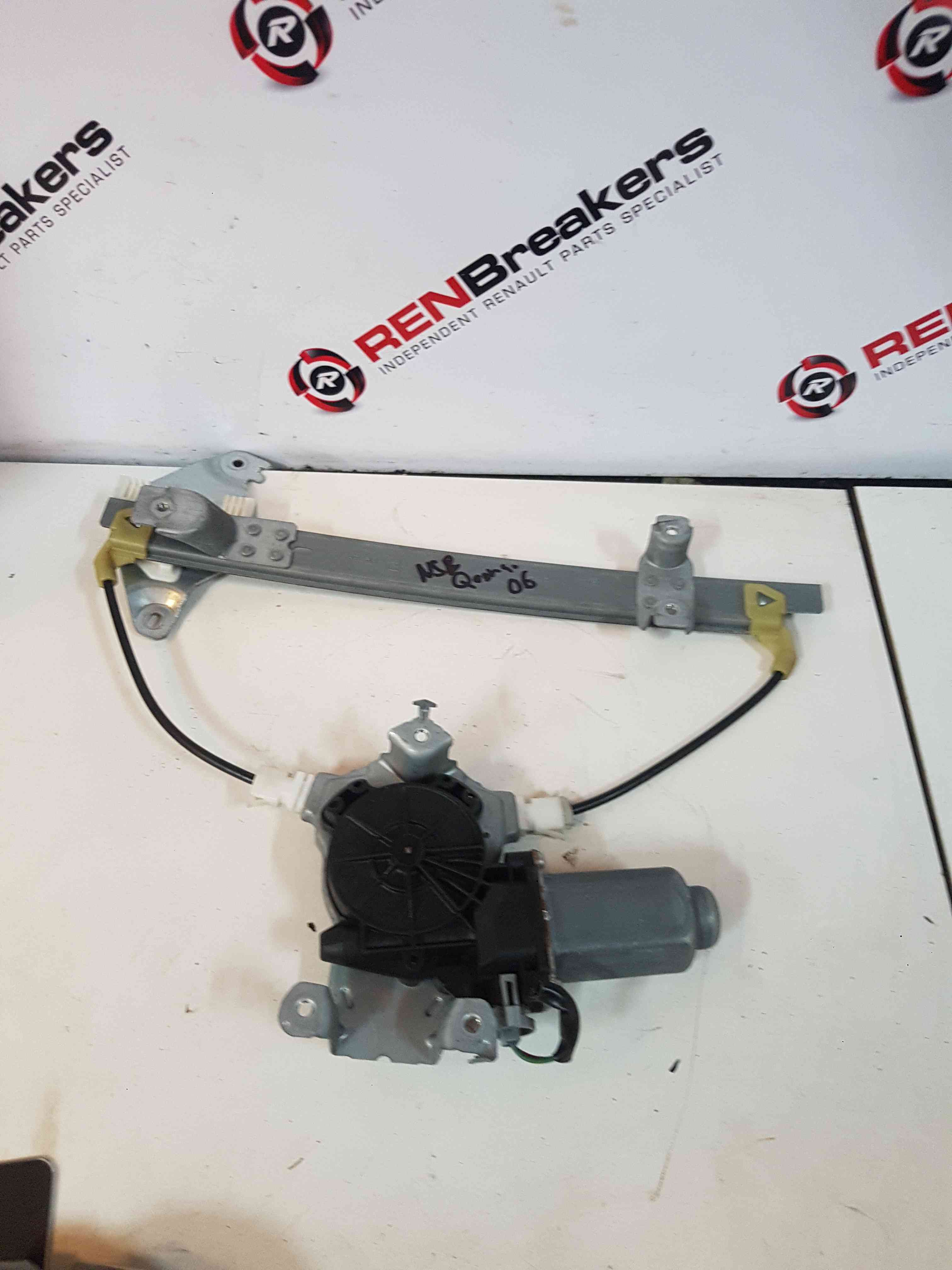 Thumb 8 Nissan Qashqai 2006-2013 NSR  Passenger Rear Window Regulator + Motor 