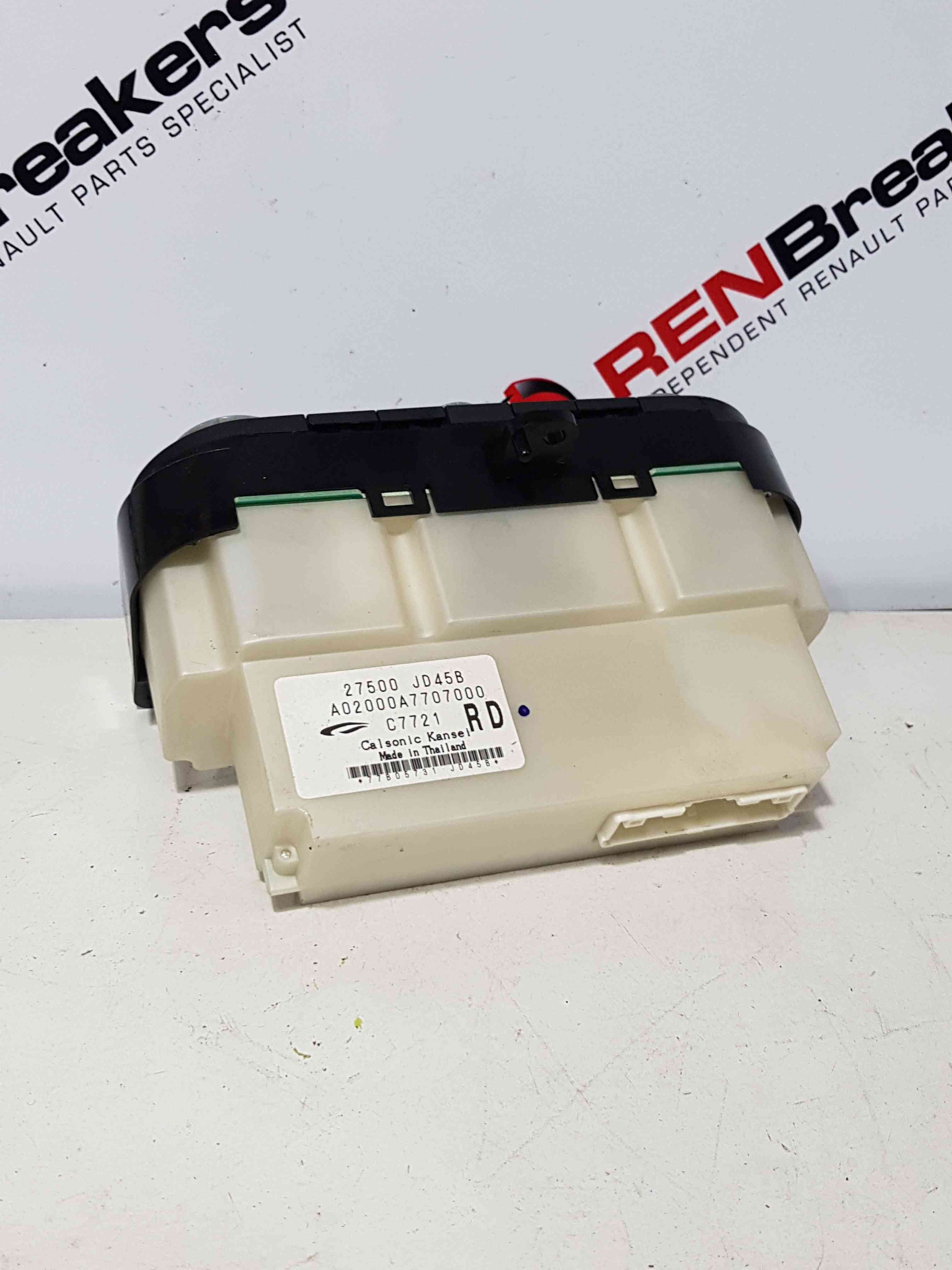 Thumb 4 Nissan Qashqai MK2 2006-2013 Heater Controls 27500Jd45b