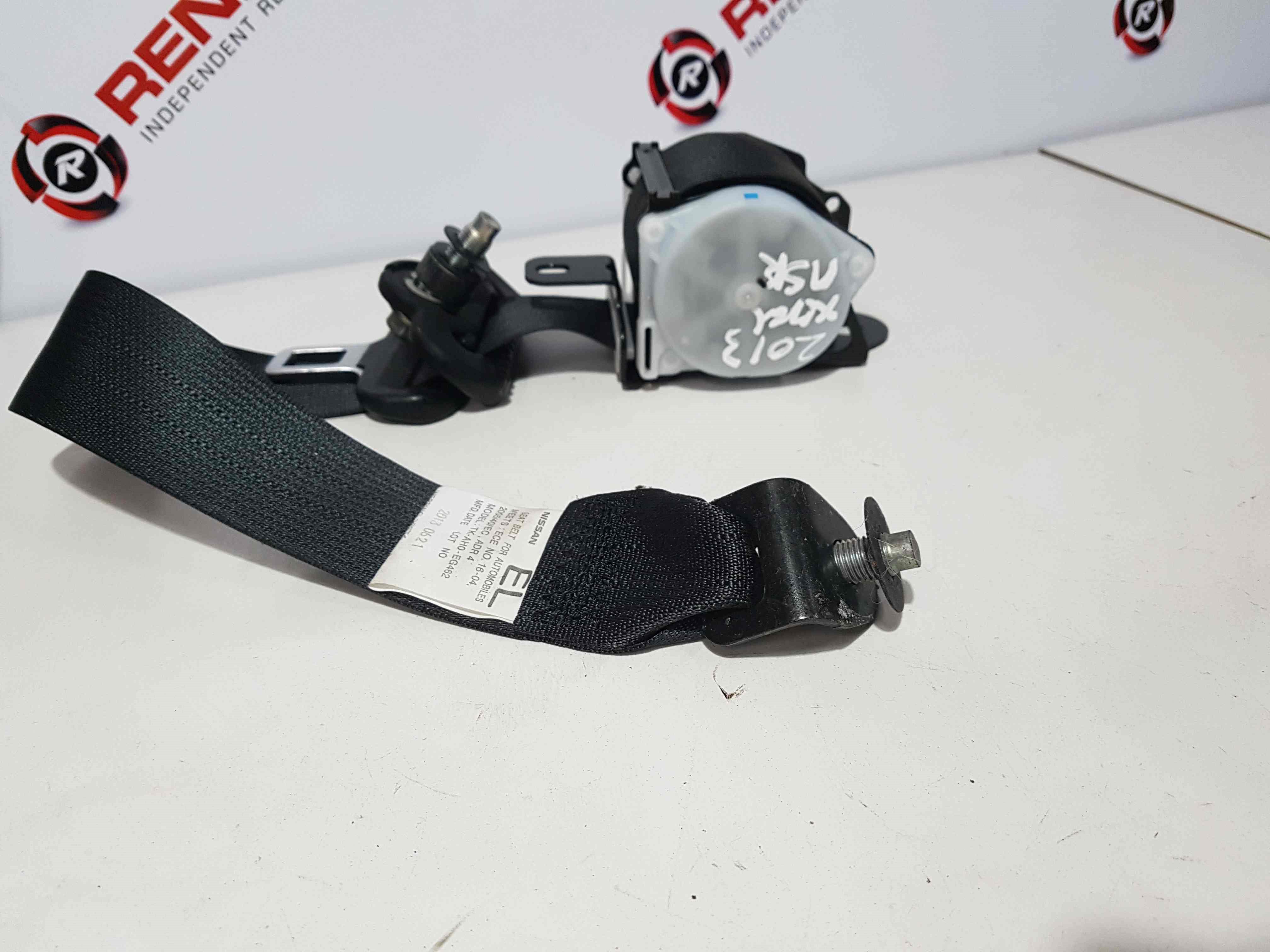 Thumb 4 Nissan X-Trail Tekna 2011-2014 NSR Passenger Rear Seat Belt
