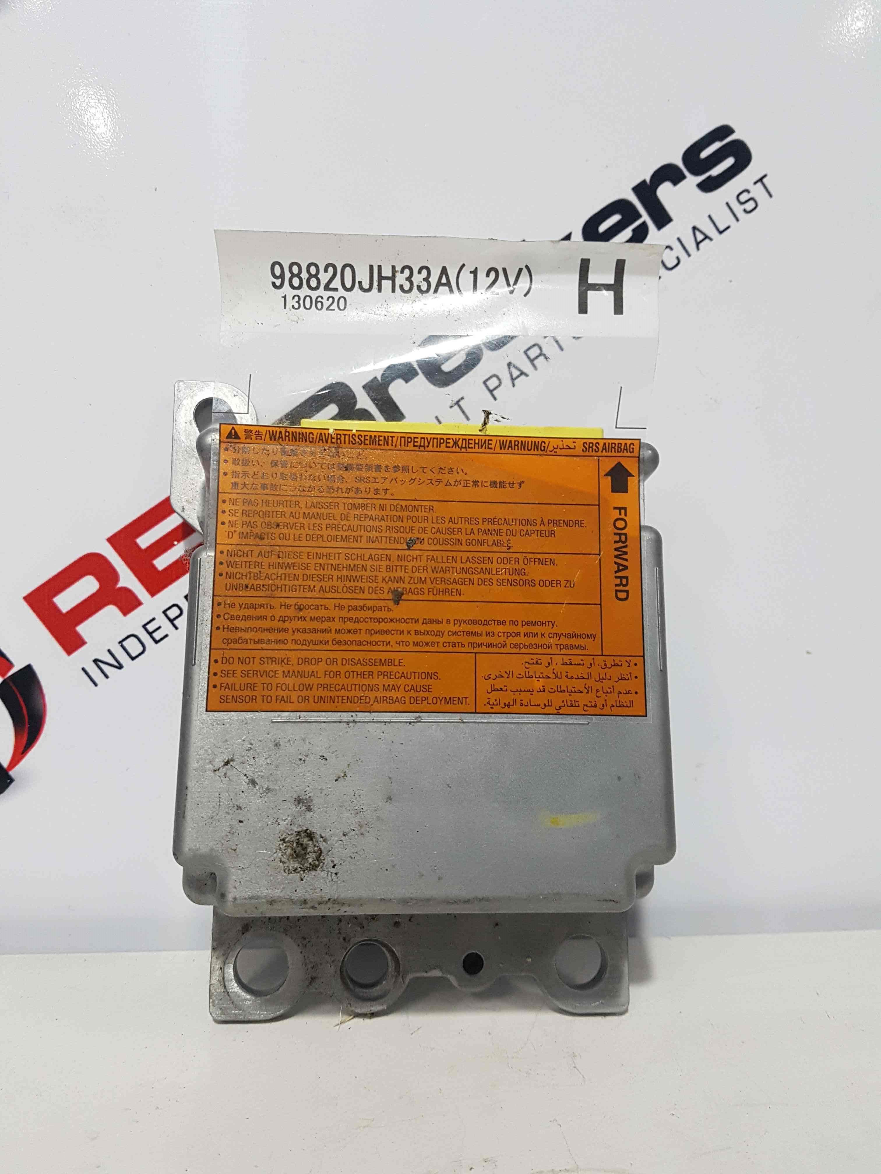 Thumb 2 Nissan X-Trail Tekna 2011-2014 Airbag Module ECU Clear K55 98820JH33A