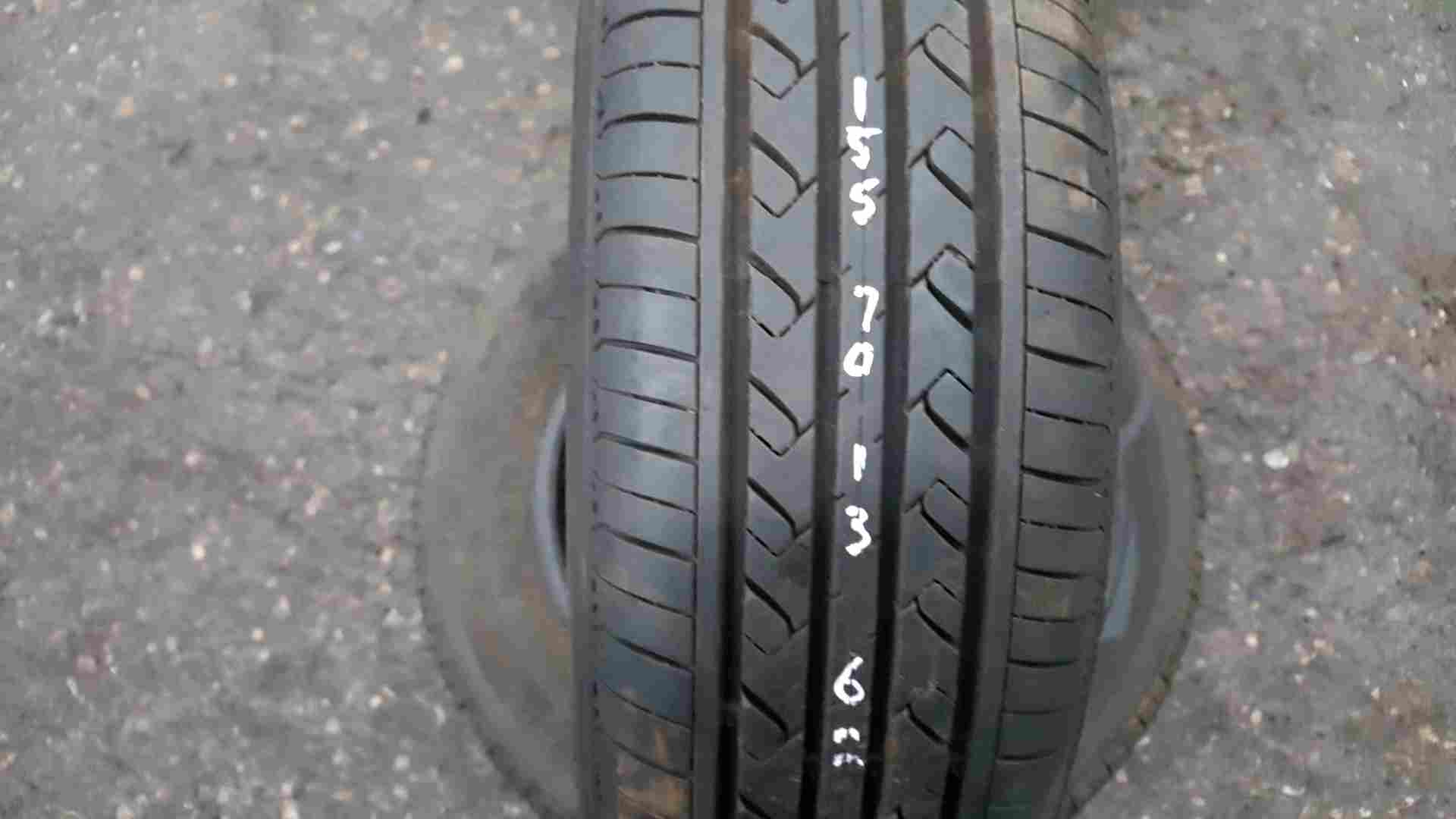 Part Worn Tyre 155 70 13 6mm Tread