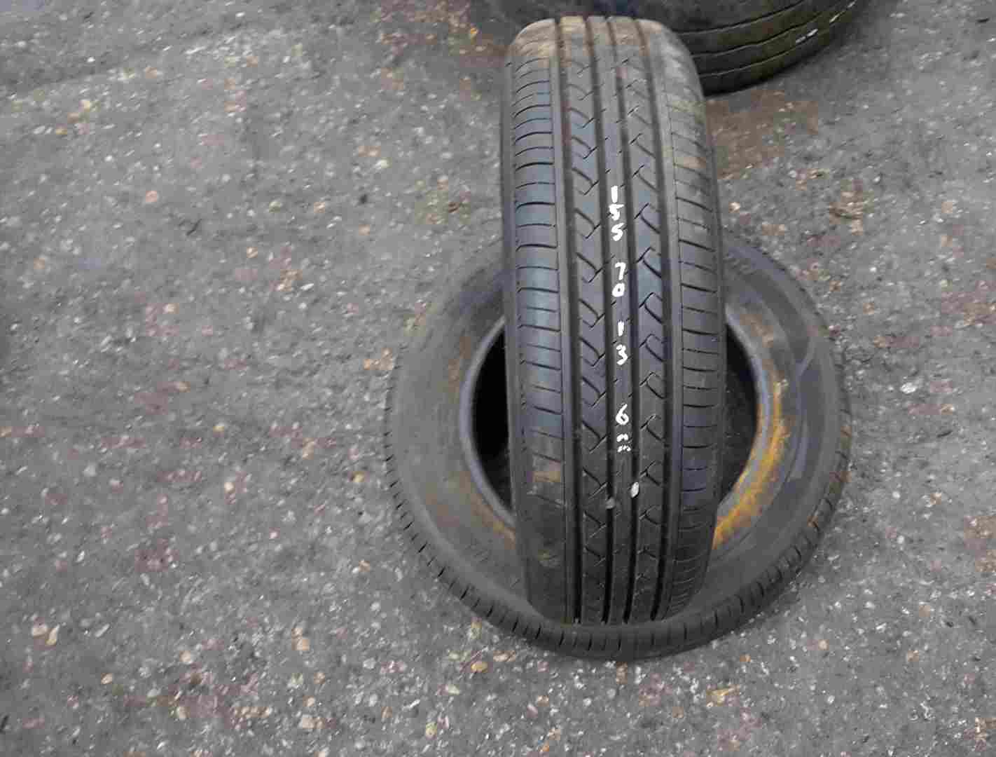 Thumb 3 Part Worn Tyre 155 70 13 6mm Tread