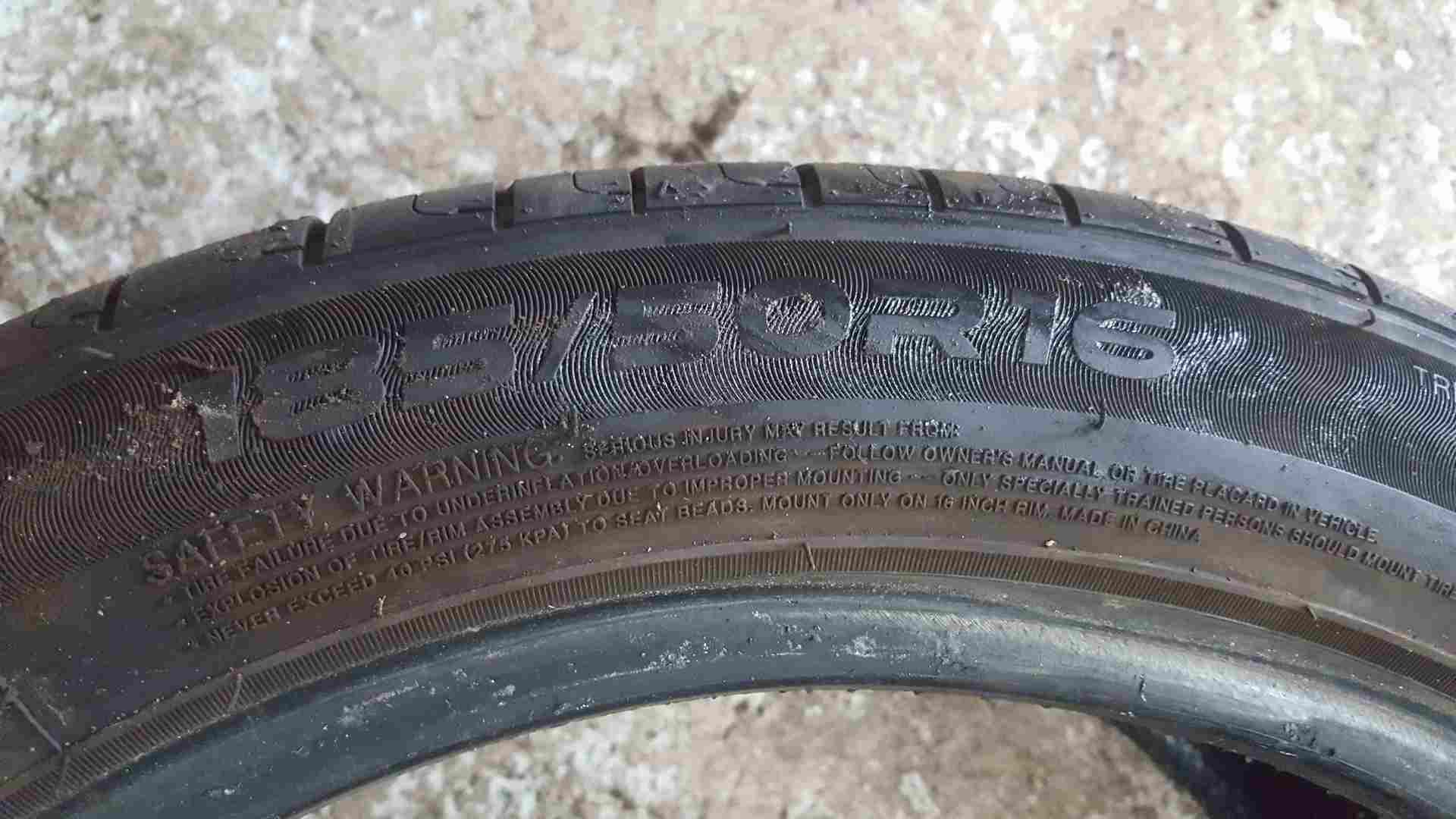 Thumb 2 Part Worn Tyre 185 50 16 6mm Tread 2000-2022 4/5