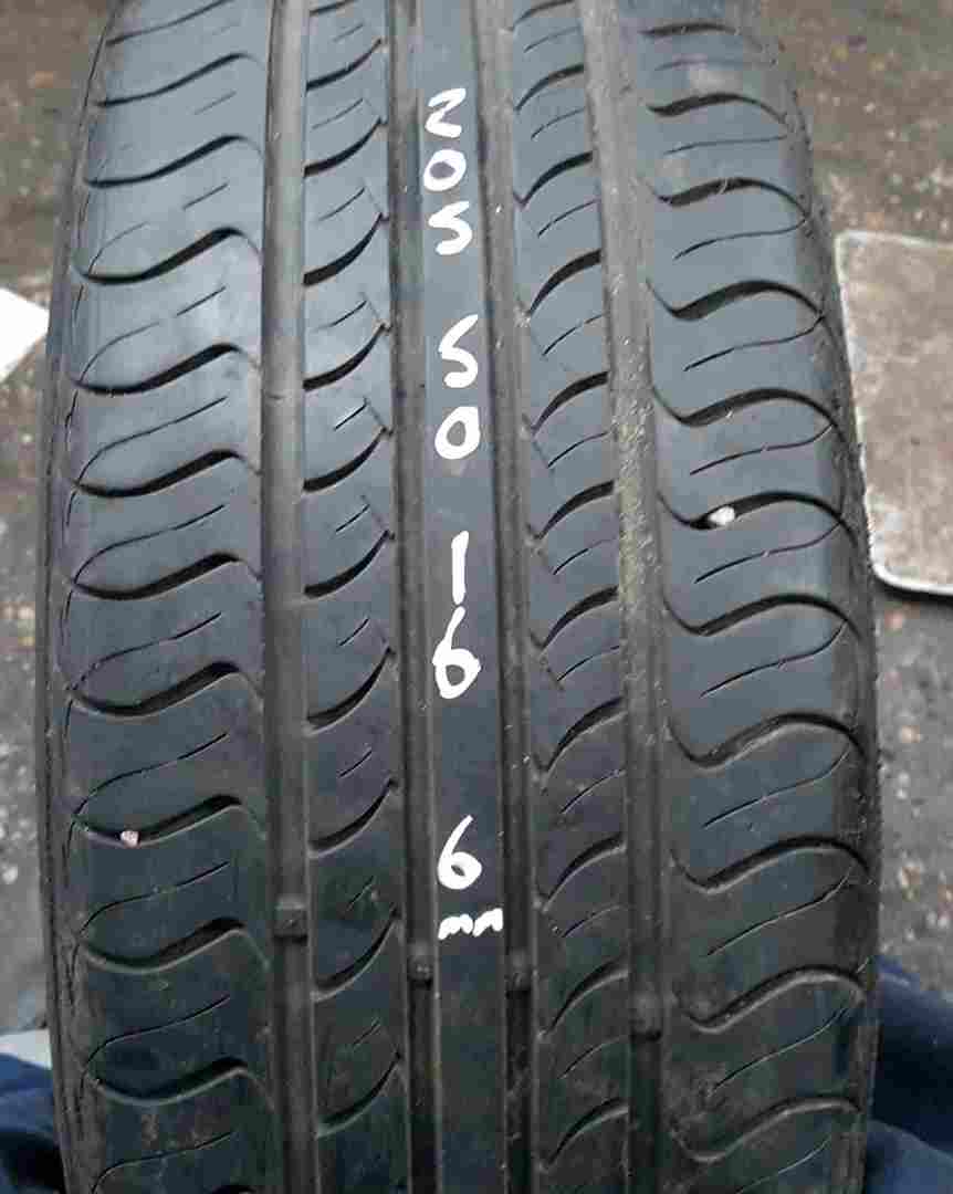 Thumb 2 Part Worn Tyre 205 50 16 7mm