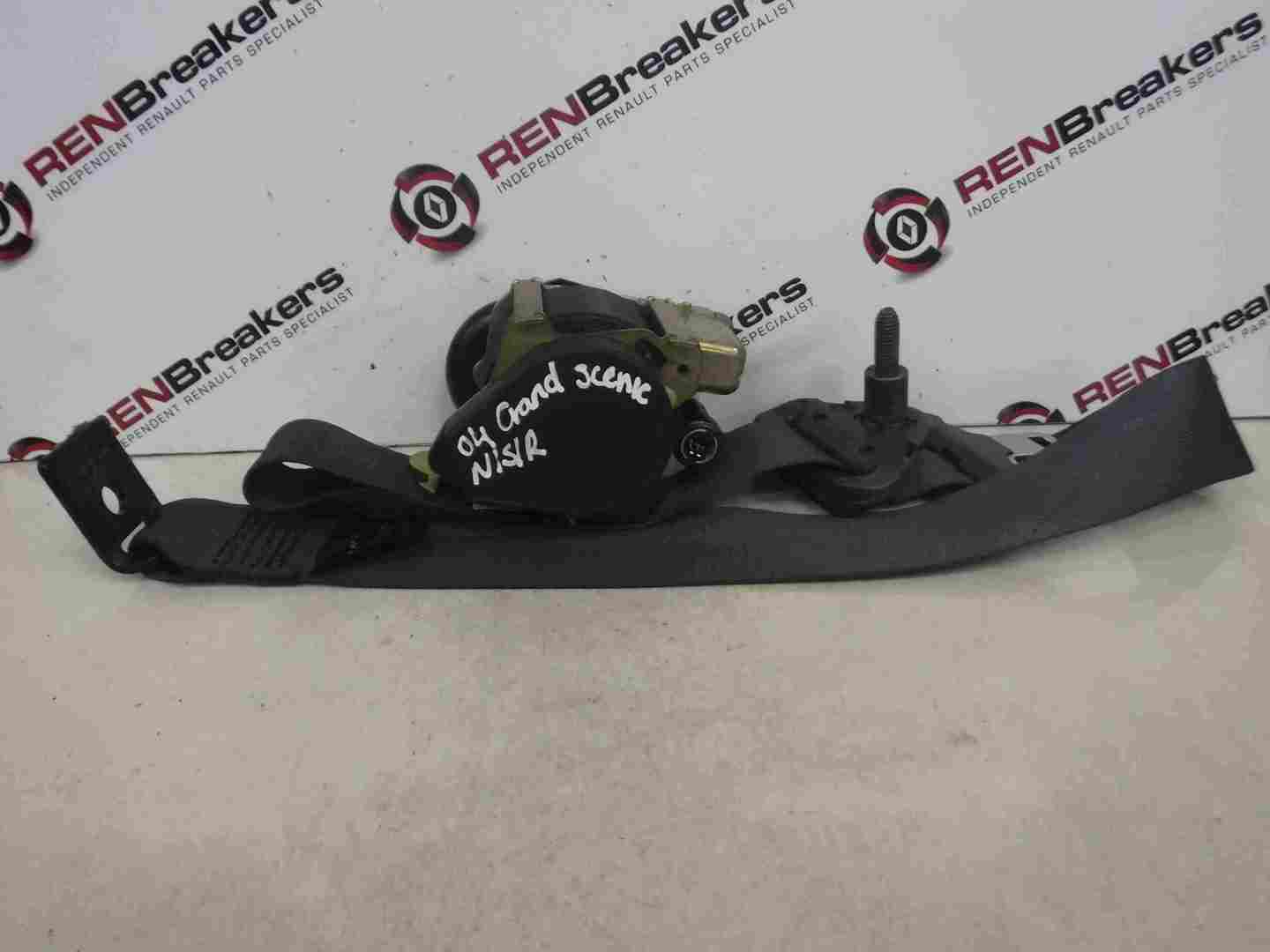 Renault  Scenic 2003-2009 Passenger NSR Rear Seat Belt