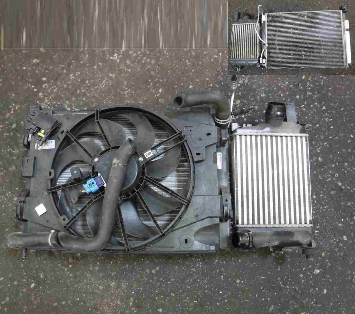 Renault Captur 2013-2015 0.9 tCe Radiator Cooling Fan + Intercooler 214818009R