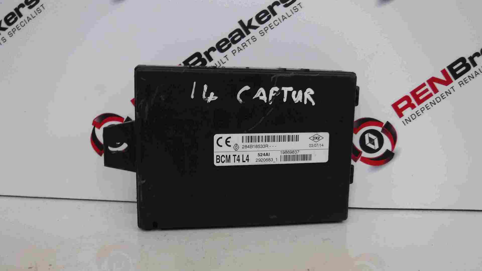 Renault Captur 2013-2015 Body Control BCM Module 284b18533r
