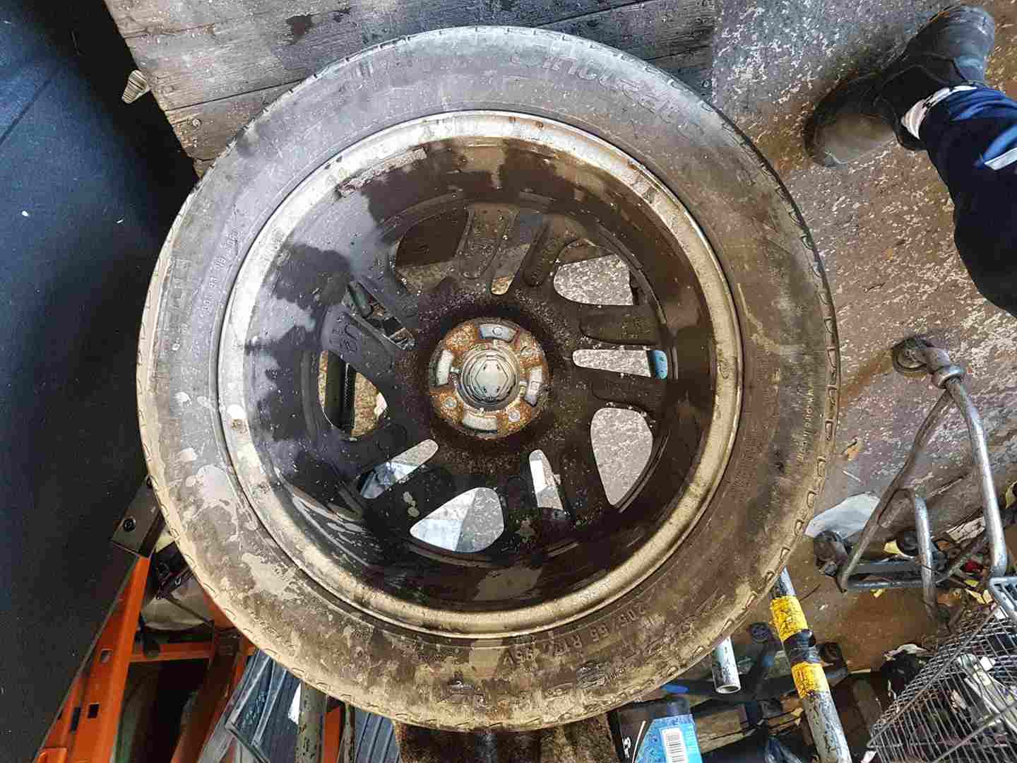 Thumb 3 Renault Captur 2013-2015 Diamond Fastgame Alloy Wheel + Tyre 205 55 17 5Mm 4/5