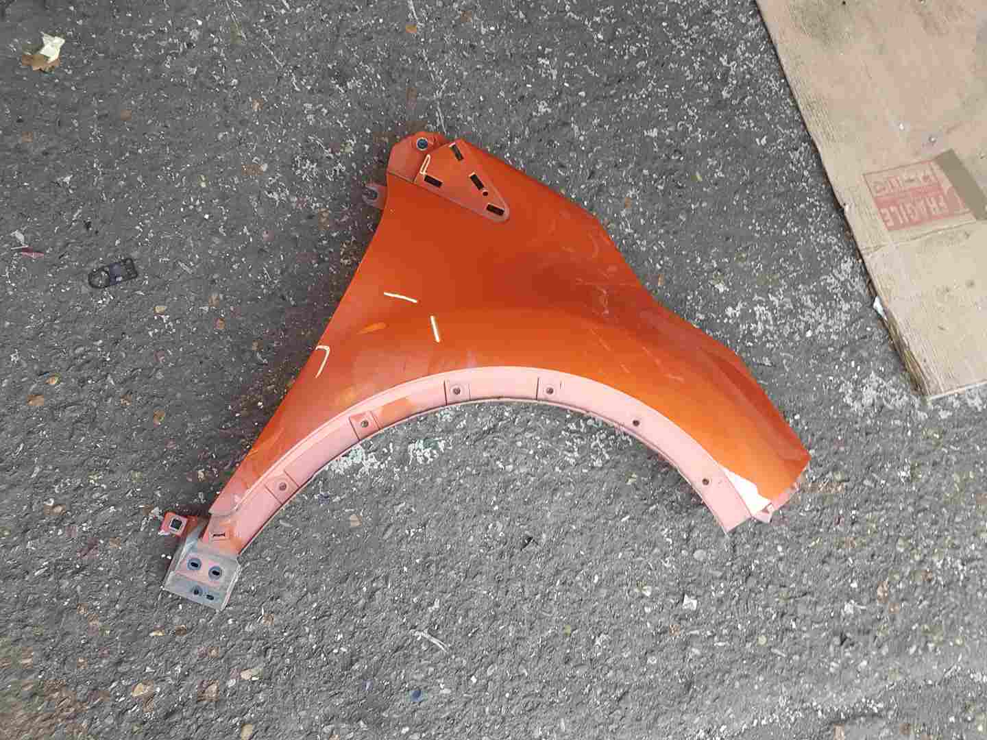 Thumb 2 Renault Captur 2013-2015 Driver OSF Front Wing Panel Teenz Orange Arizona