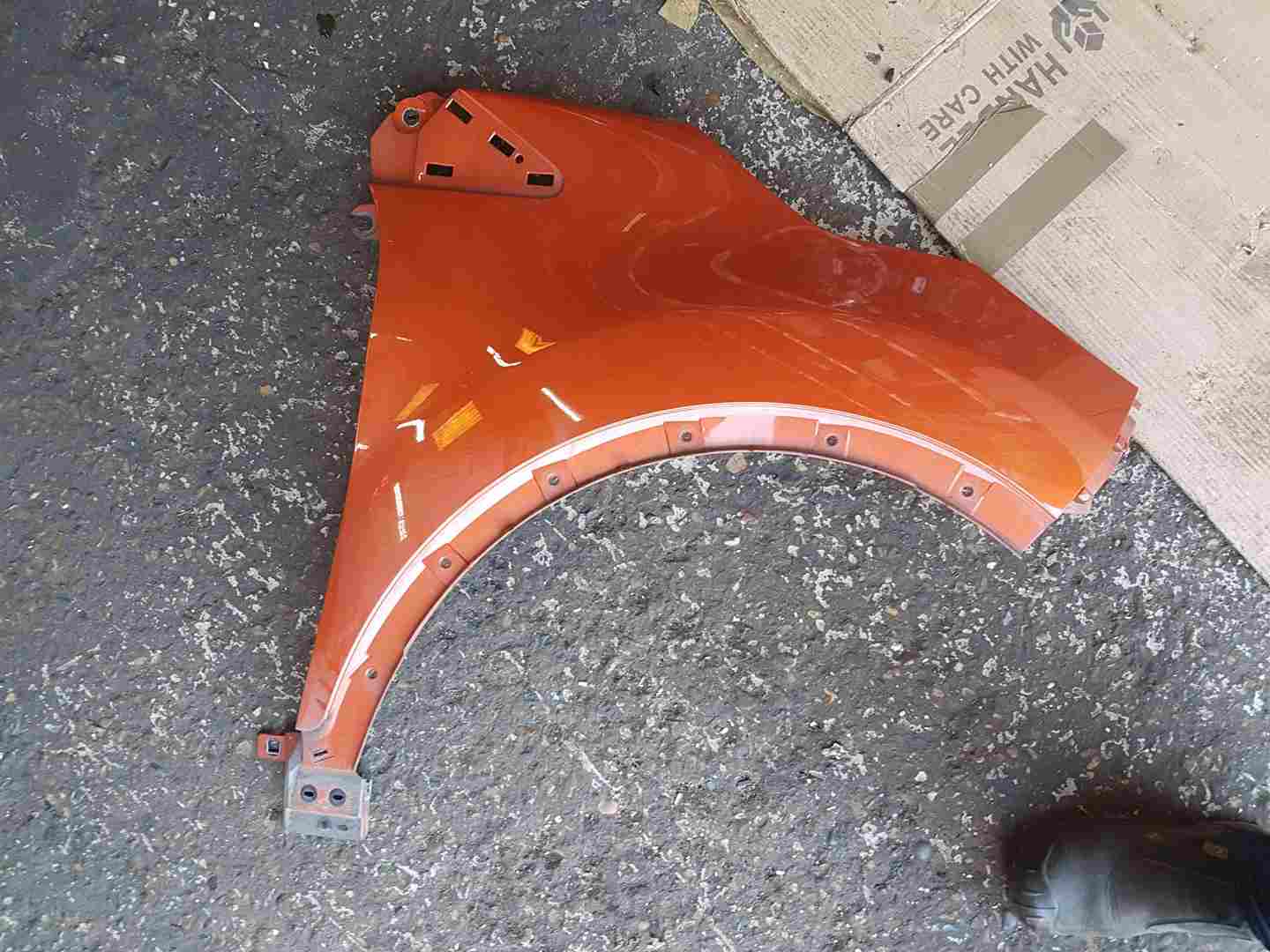 Thumb 7 Renault Captur 2013-2015 Driver OSF Front Wing Panel Teenz Orange Arizona