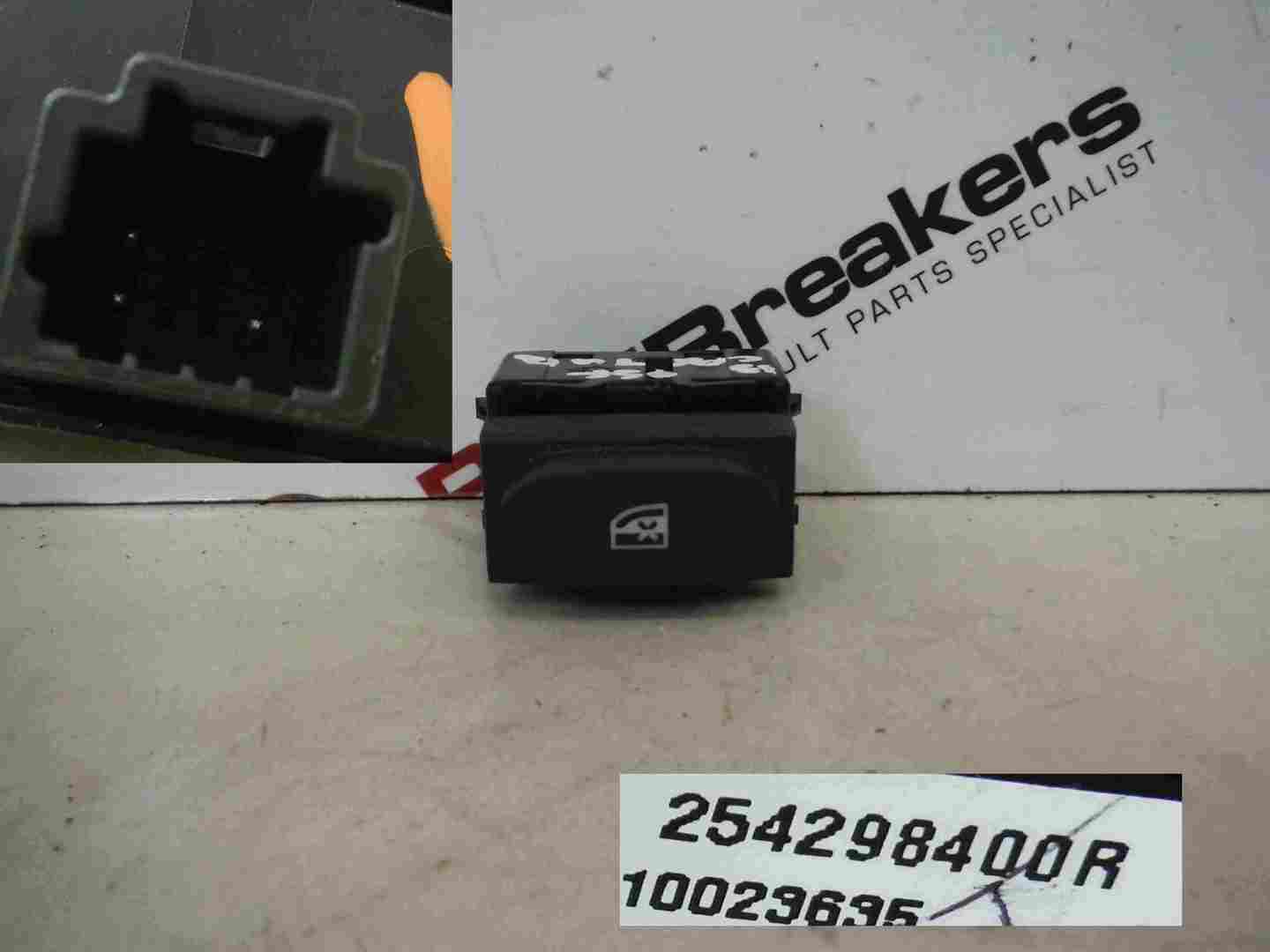 Renault Captur 2013-2015 Drivers OSF Front Rear Window Lock Child