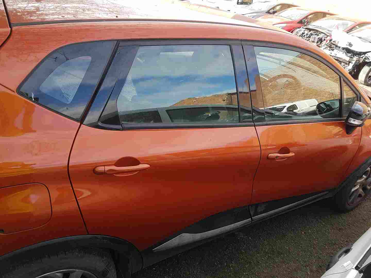Thumb 2 Renault Captur 2013-2015 Drivers Side OSR Rear Door Teenz Orange Arizona