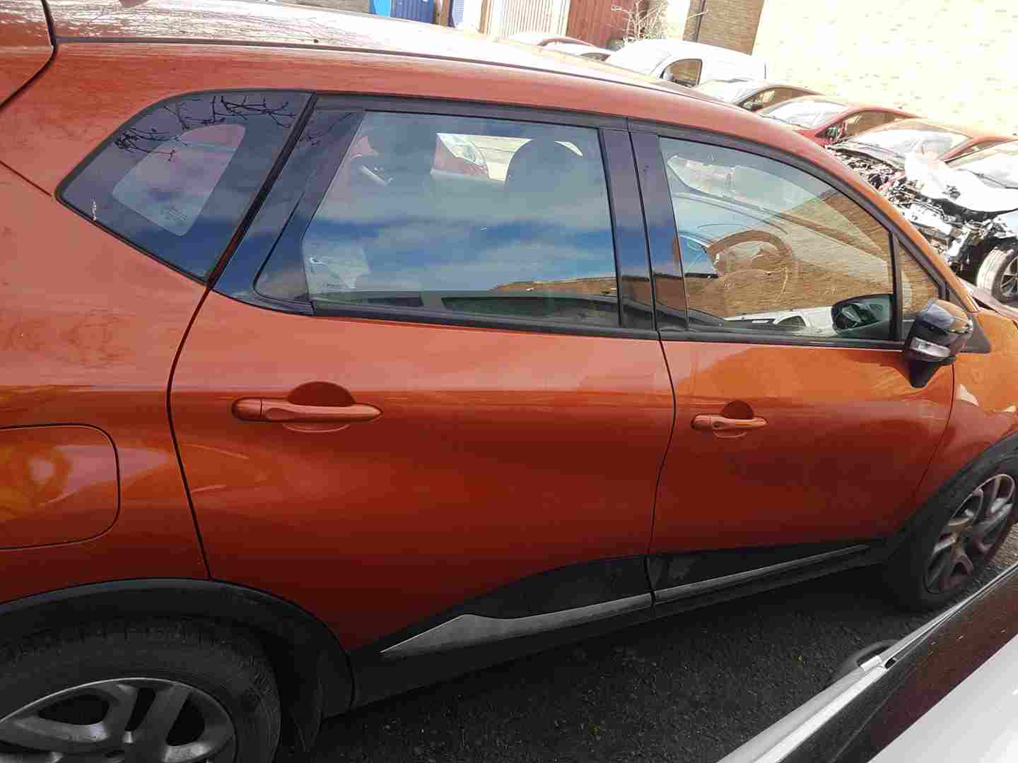 Thumb 3 Renault Captur 2013-2015 Drivers Side OSR Rear Door Teenz Orange Arizona