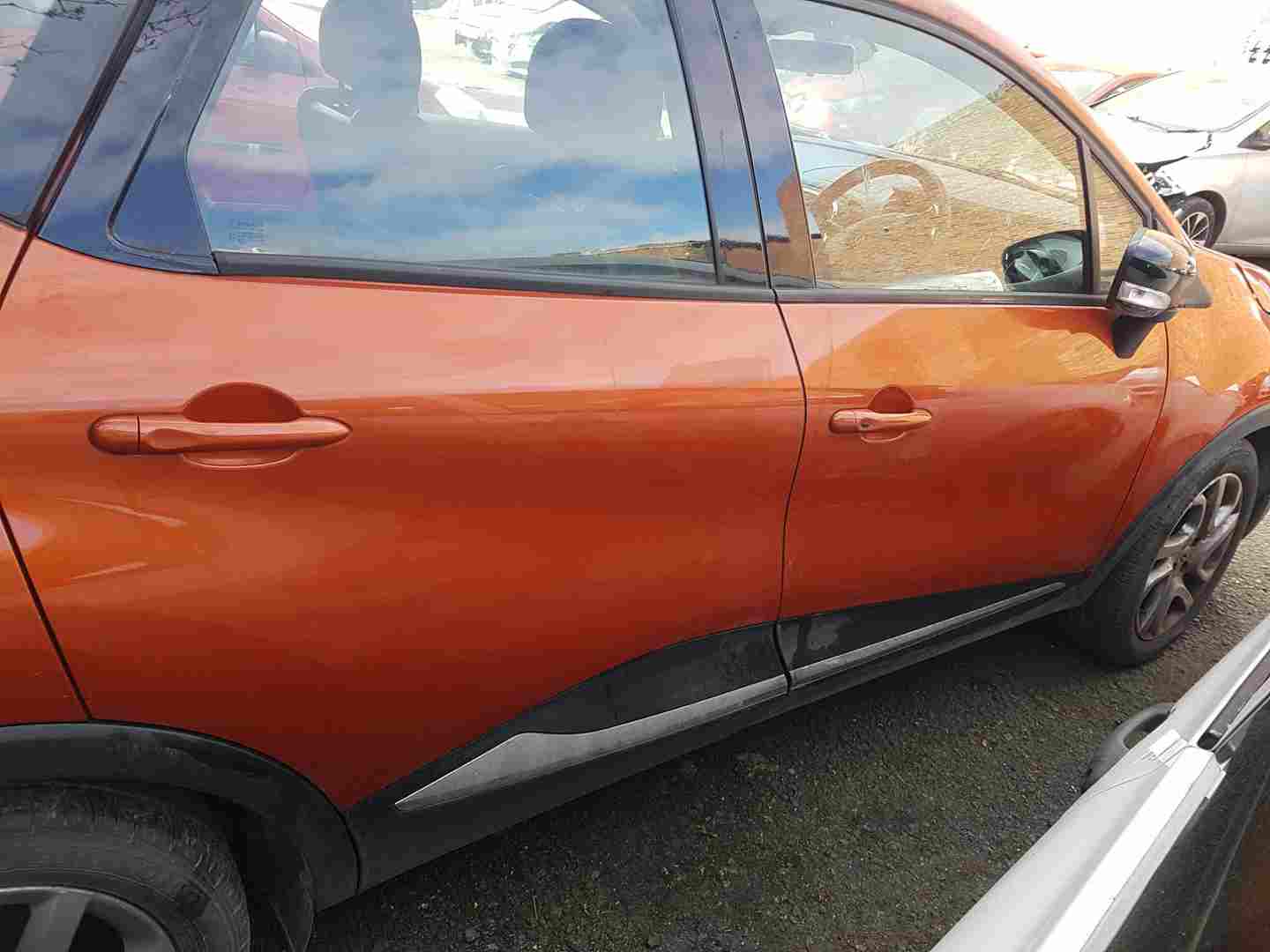 Thumb 7 Renault Captur 2013-2015 Drivers Side OSR Rear Door Teenz Orange Arizona