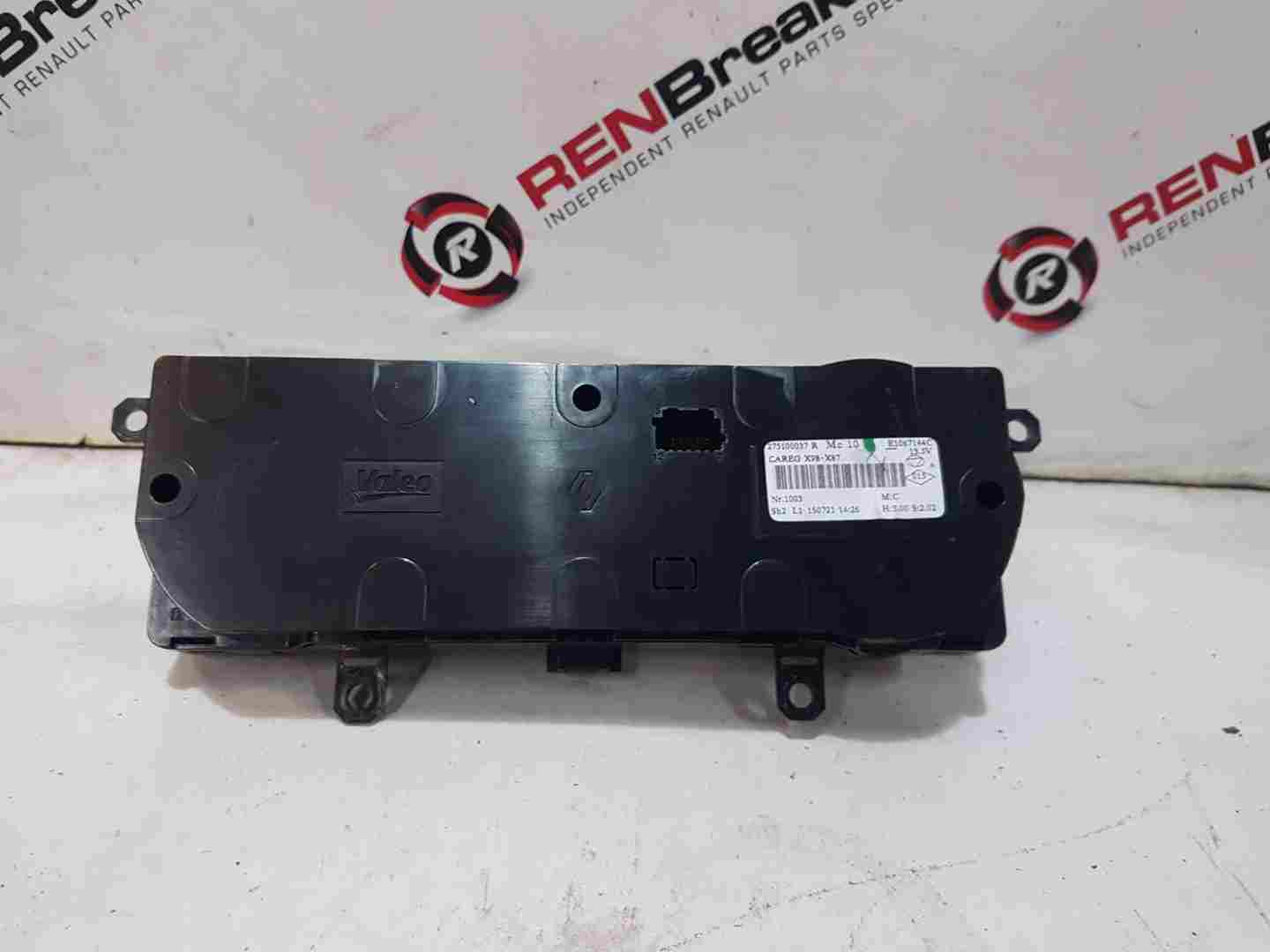 Thumb 2 Renault Captur 2013-2015 Heater Blower Controls Dials Clocks Gauges 275100037R