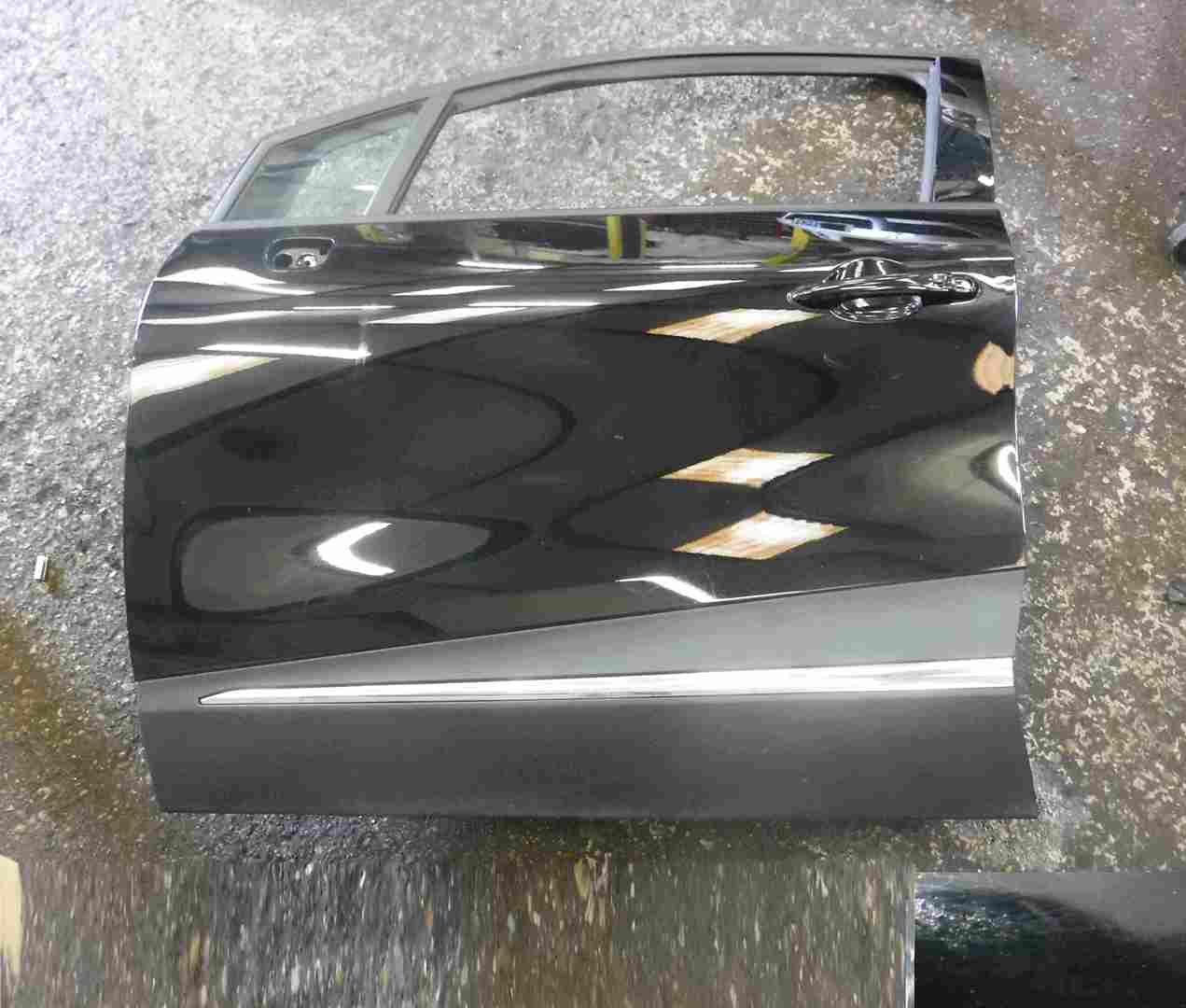 Renault Captur 2013-2015 Passenger NSF Front Door Black TEGNE