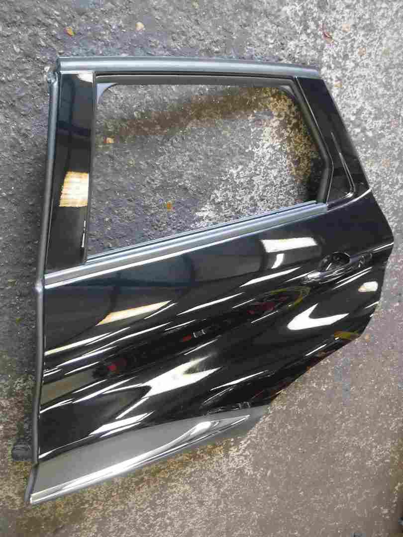 Renault Captur 2013-2015 Passenger NSR Rear Door Black BIXNU