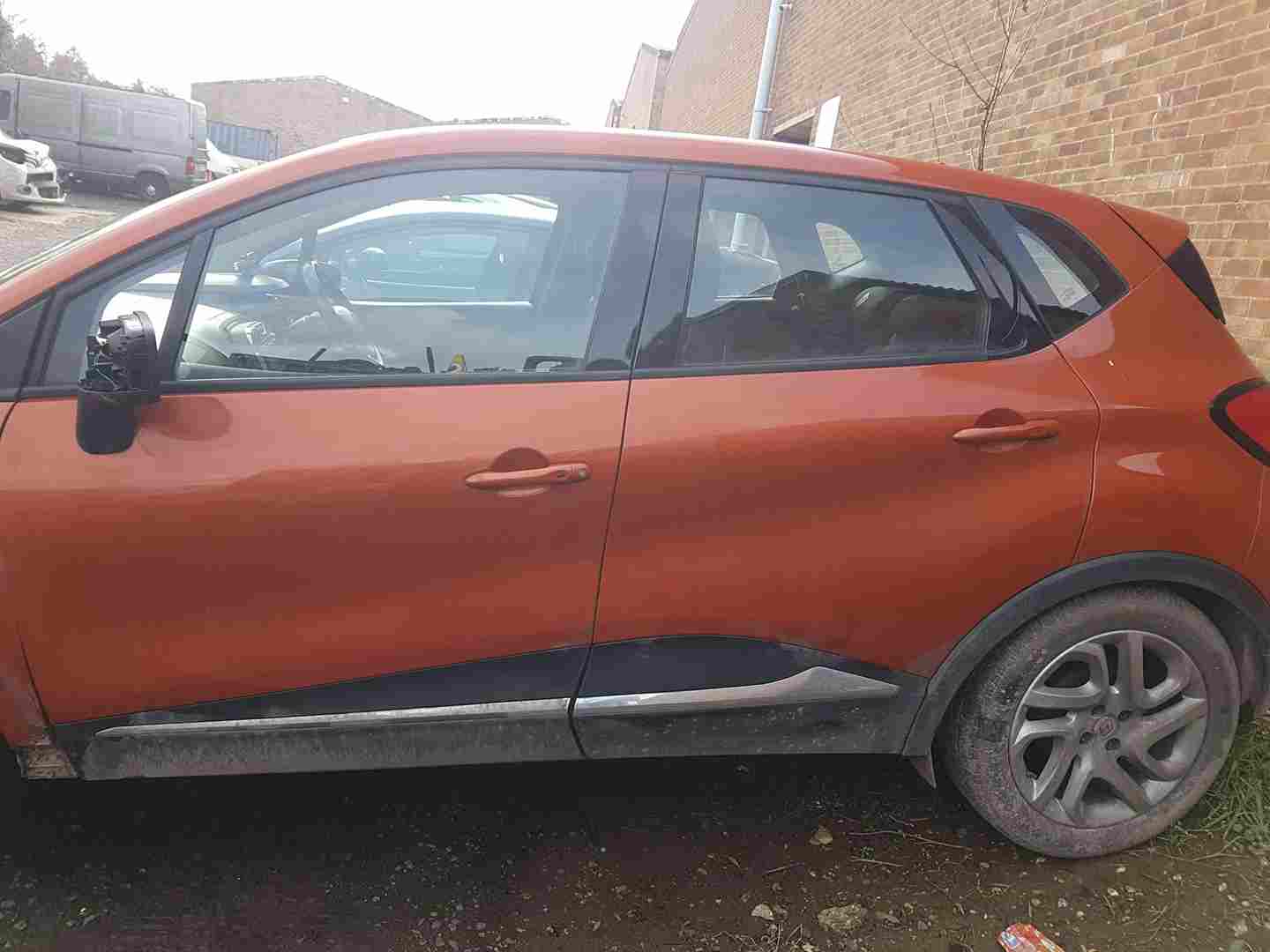 Thumb 2 Renault Captur 2013-2015 Passenger NSR Rear Door Tennz Orange Arizona