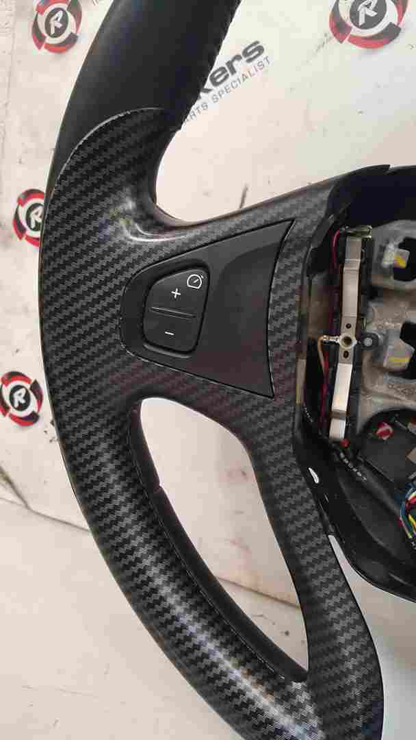 Thumb 8 Renault Captur 2013-2015 Steering Wheel  Cruise Voice Control Fibre Effect 
