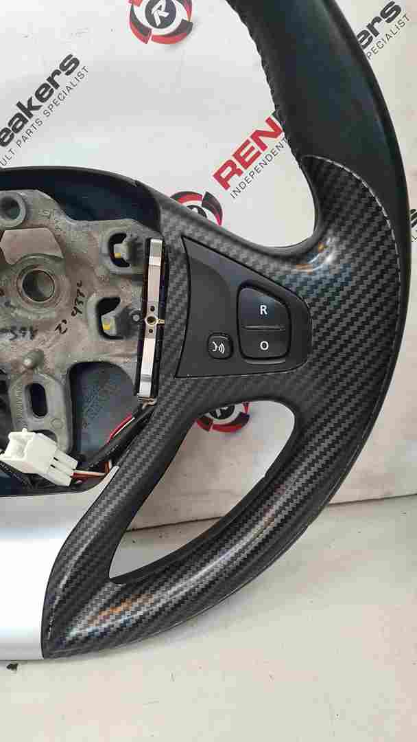 Thumb 7 Renault Captur 2013-2015 Steering Wheel  Cruise Voice Control Fibre Effect 