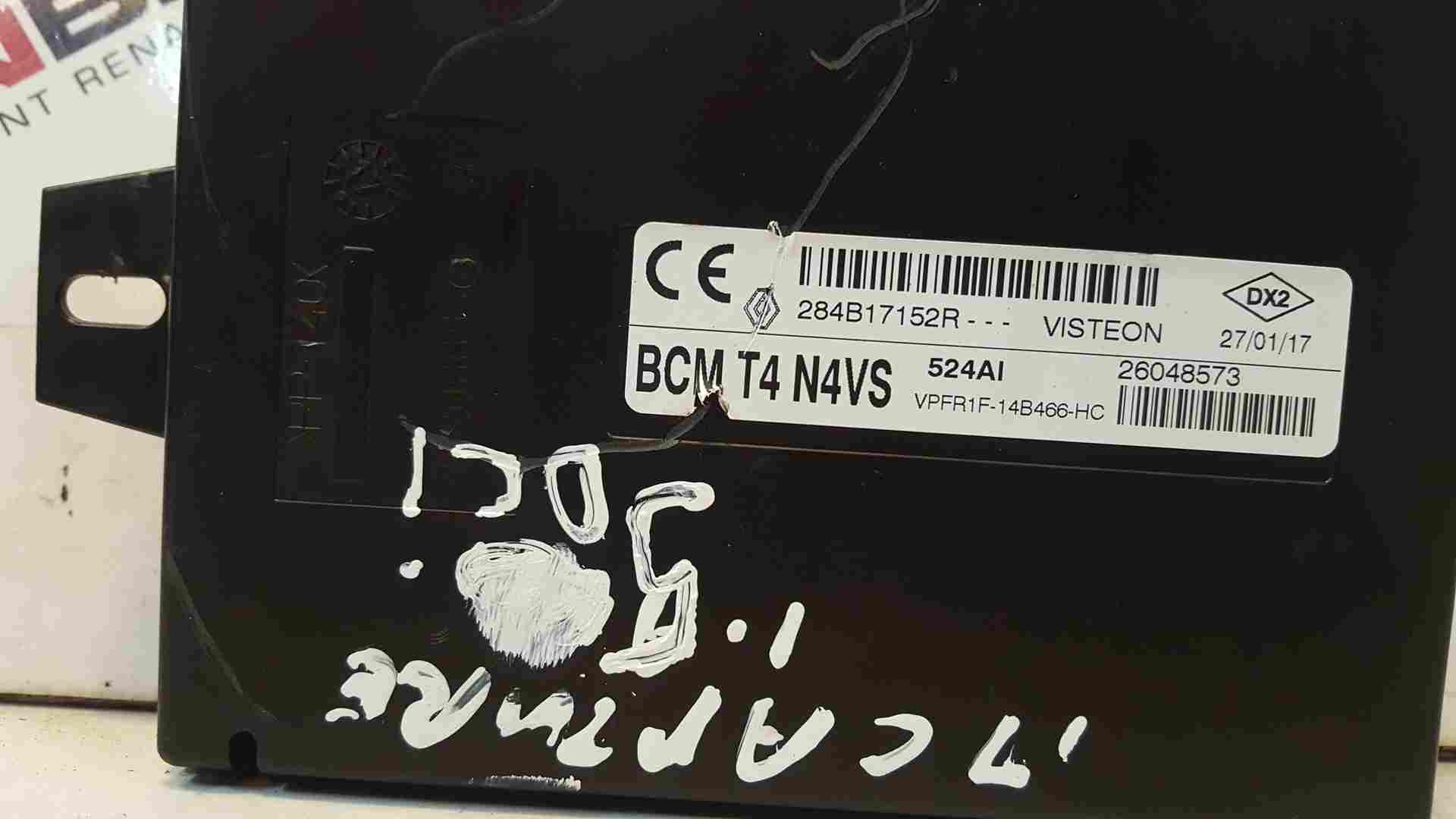Thumb 3 Renault Captur 2013-2019 Body Control BCM Module 284B17152r 284B17152R