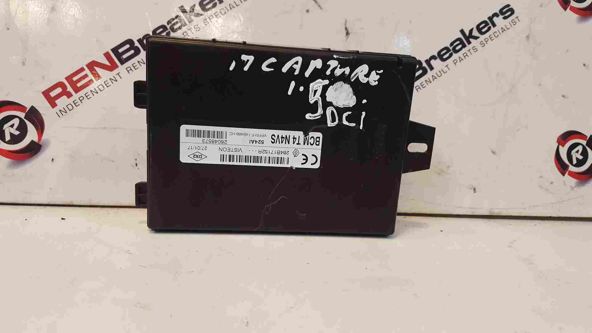Thumb 5 Renault Captur 2013-2019 Body Control BCM Module 284B17152r 284B17152R