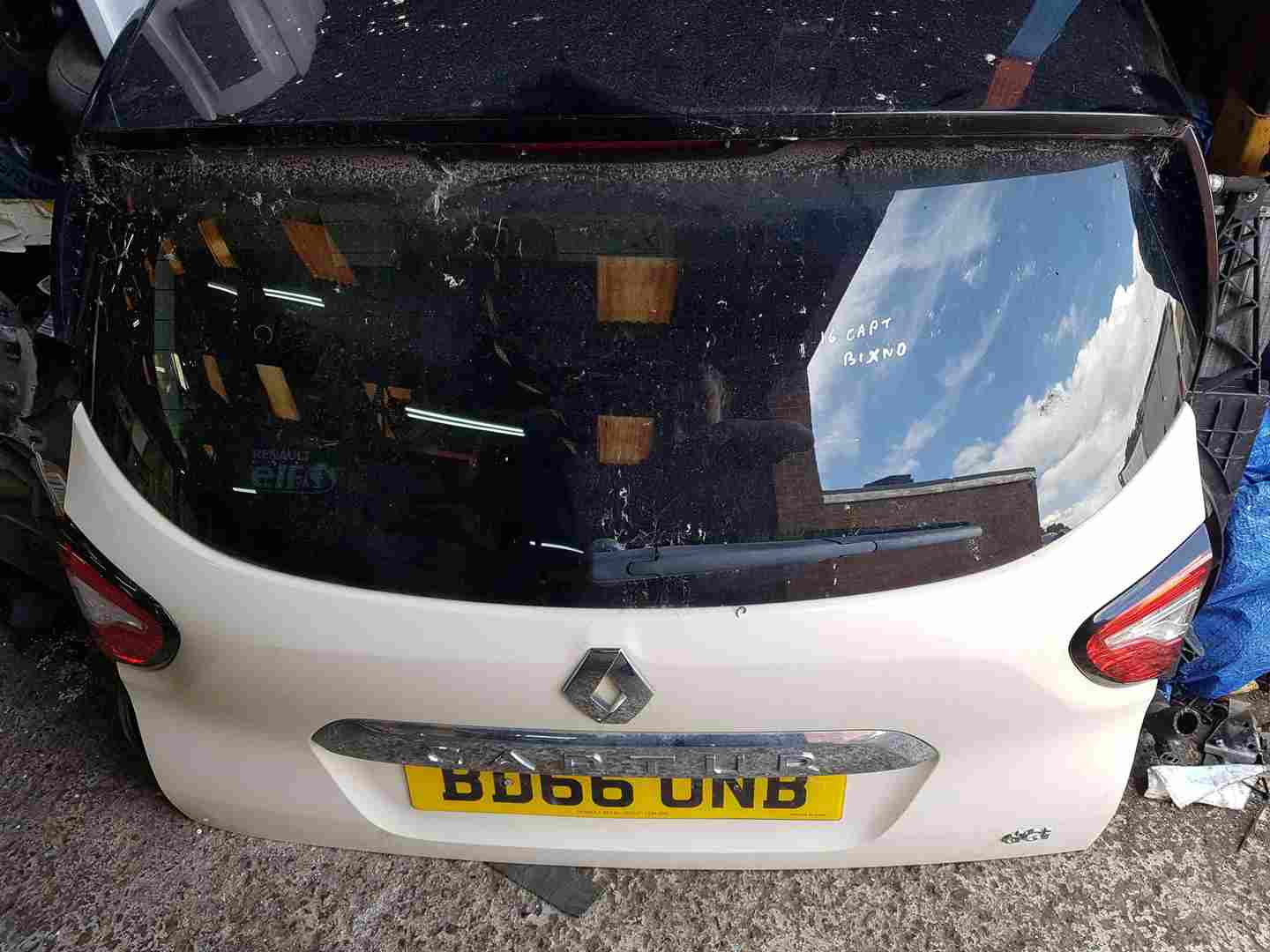 Renault Captur MK1 2013-2019 Boot LID Tailgate Beige BIXND IVORY D16