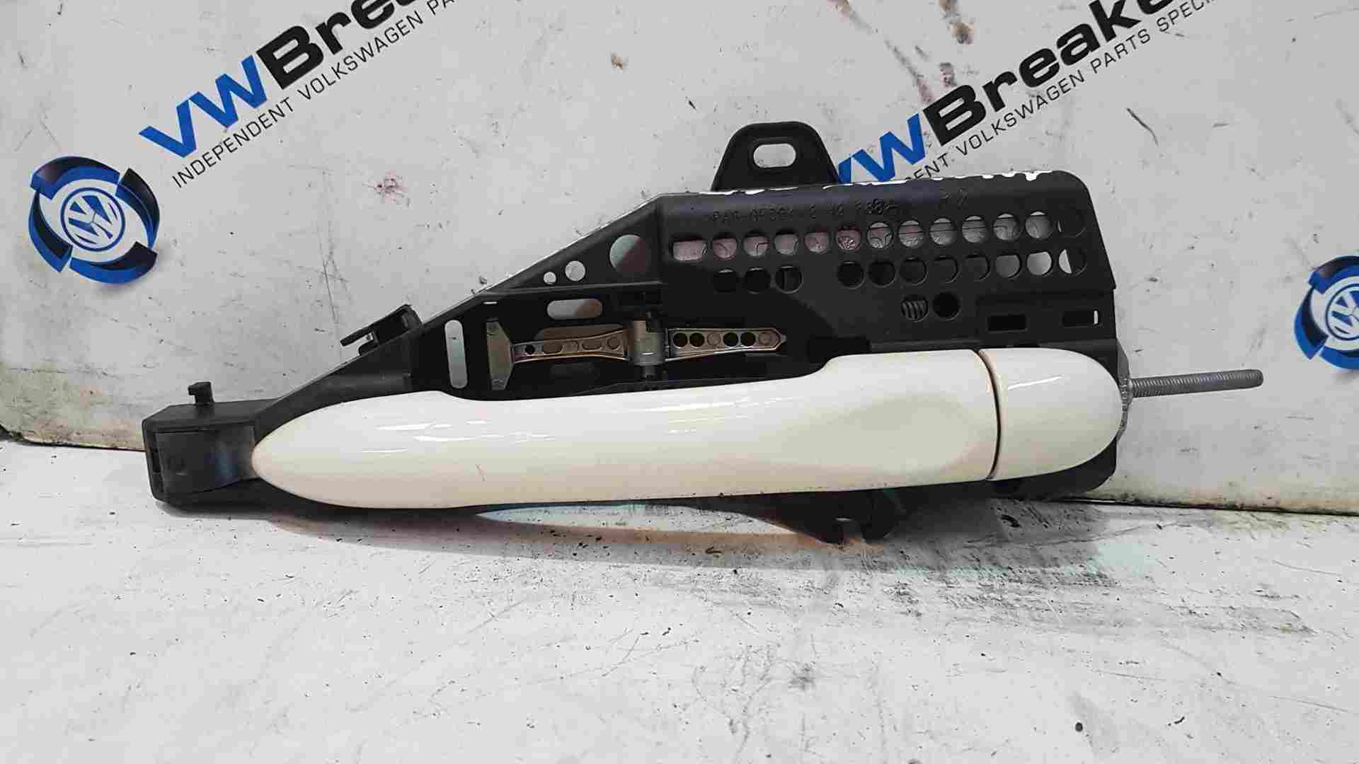 Thumb 2 Renault Captur MK1 2013-2019 Driver OSR Rear Exterior Door Handle Bixnd Ivory 