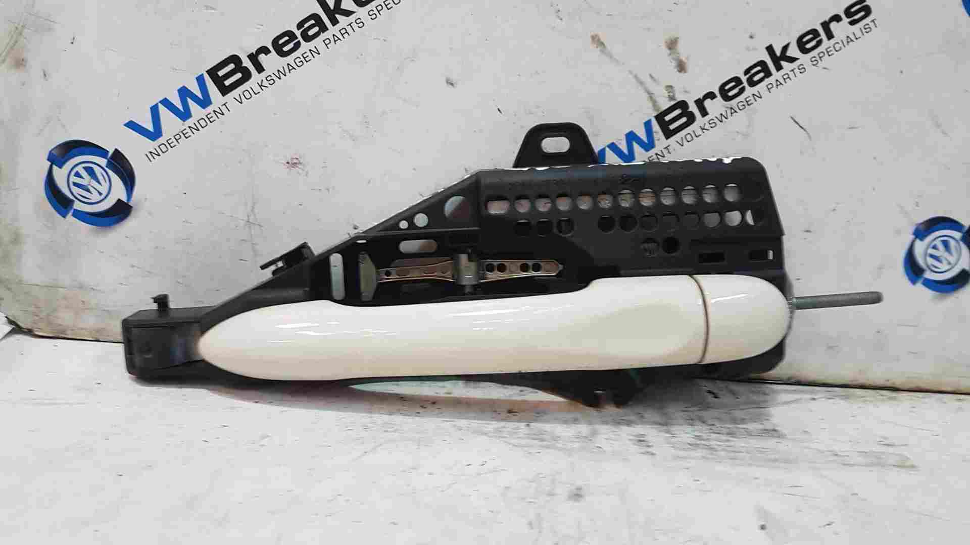 Renault Captur MK1 2013-2019 Driver OSR Rear Exterior Door Handle Bixnd Ivory 