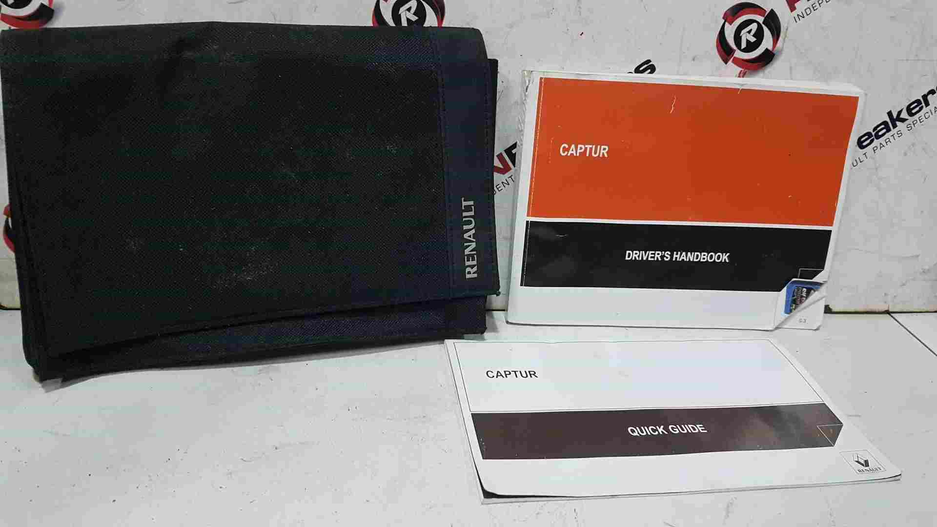 Thumb 2 Renault Captur MK1 2013-2019 User Guides Wallet Handbook