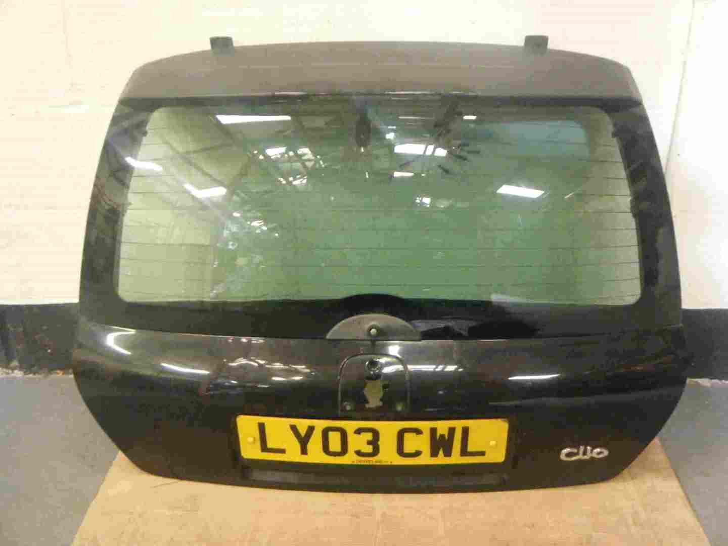 Renault Clio 2001-2006 Rear Boot Tailgate Black 676
