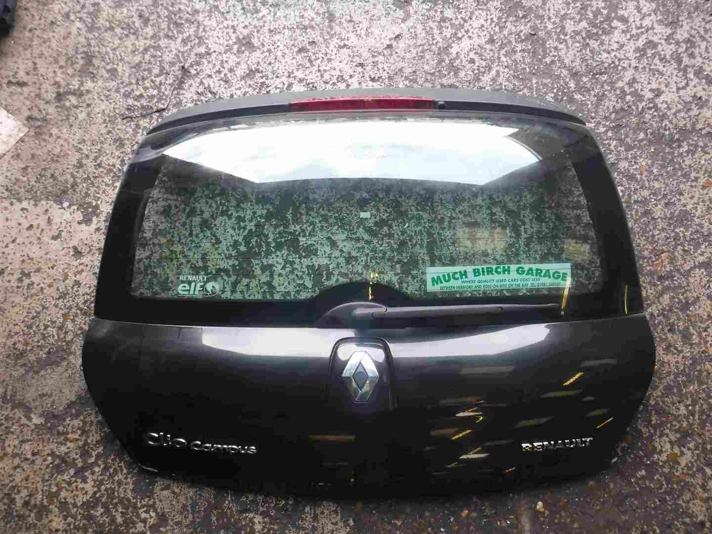Renault Clio Campus 2006-2009 Rear Tailgate Boot Black 676