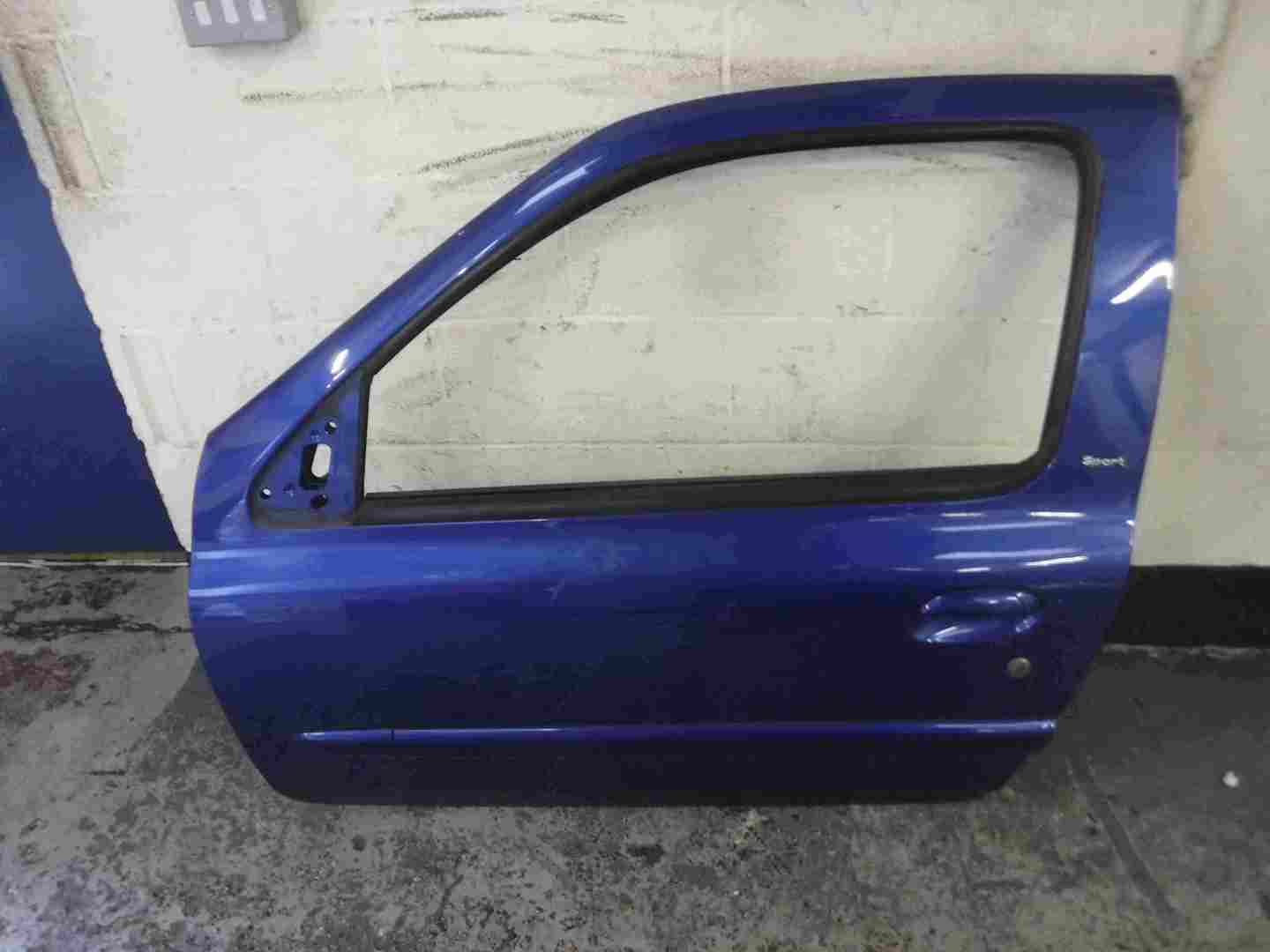 Renault Clio Campus 2006-2010 Passenger NSF Front Door Blue TERNA 3dr
