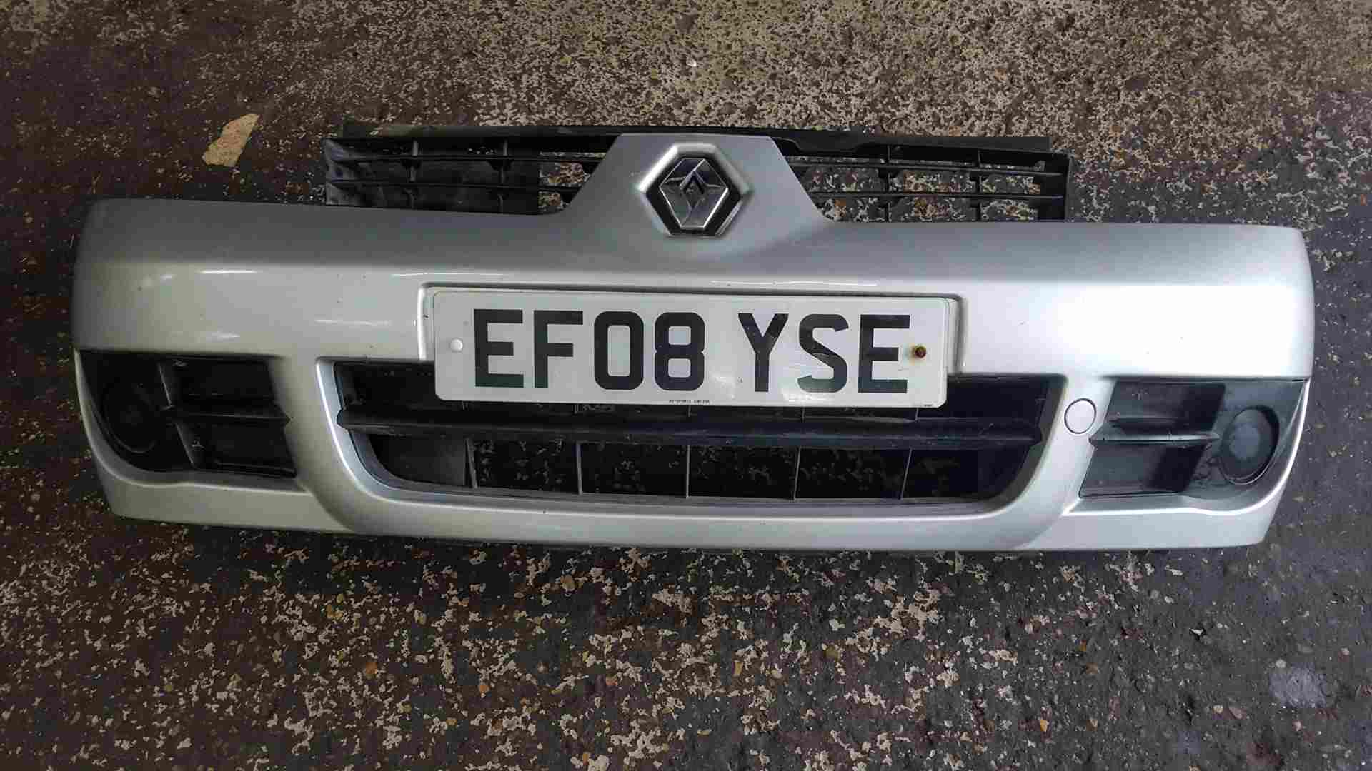 Thumb 5 Renault Clio Campus MK2 2001-2010 Front Bumper Silver Ted69