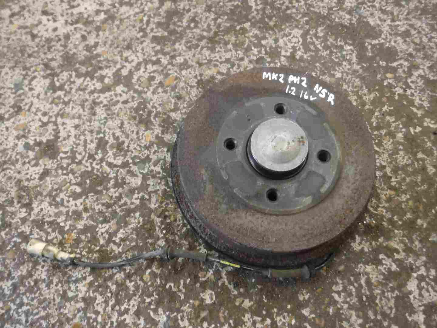 Renault Clio Campus MK2 2001-2010 Passenger NSR Rear Hub Drum Magnetic