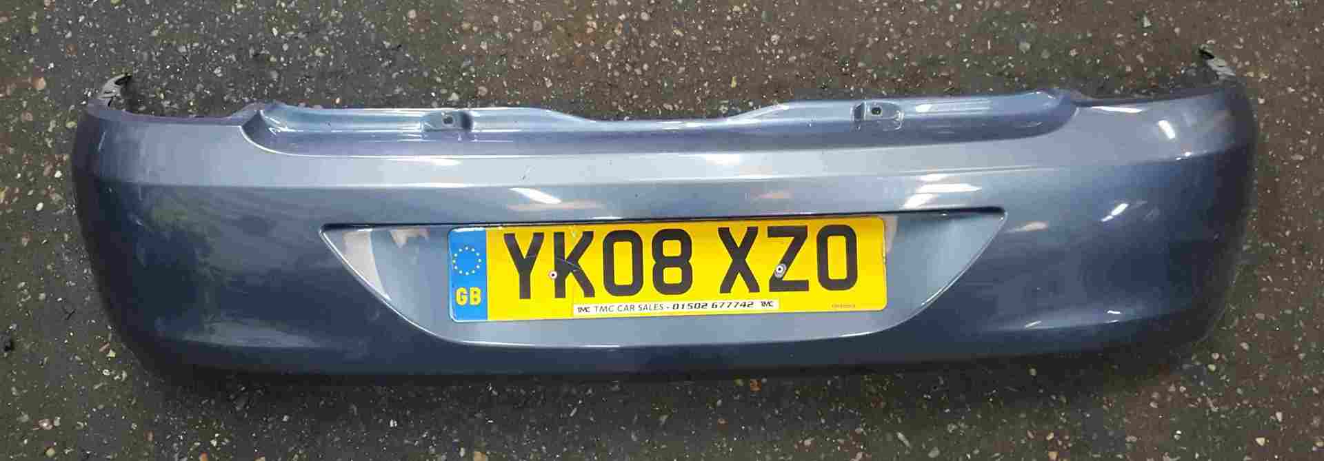 Thumb 2 Renault Clio Campus MK2 2001-2010 Rear Bumper Purple Blue TEJ47