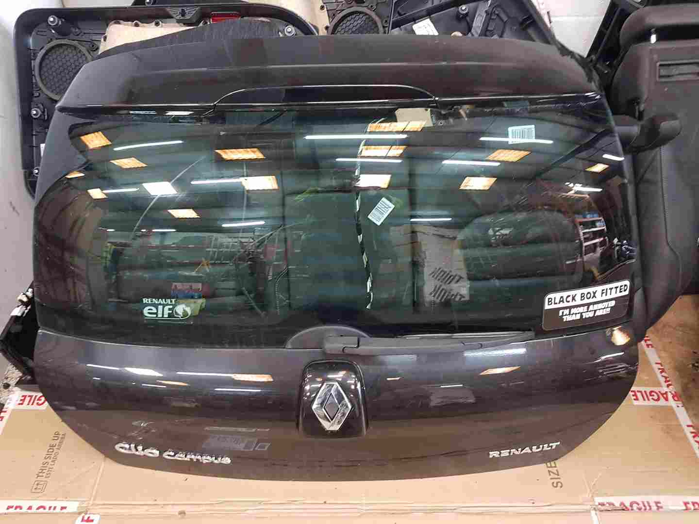 Renault Clio Campus MK2 2001-2010 Rear Tailgate Boot Black 676 DNT